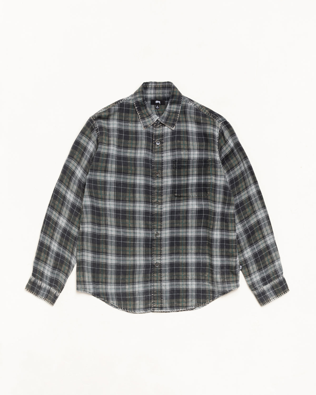 Matthew Plaid Shirt – Charcoal | Tops & Shirts | Stüssy