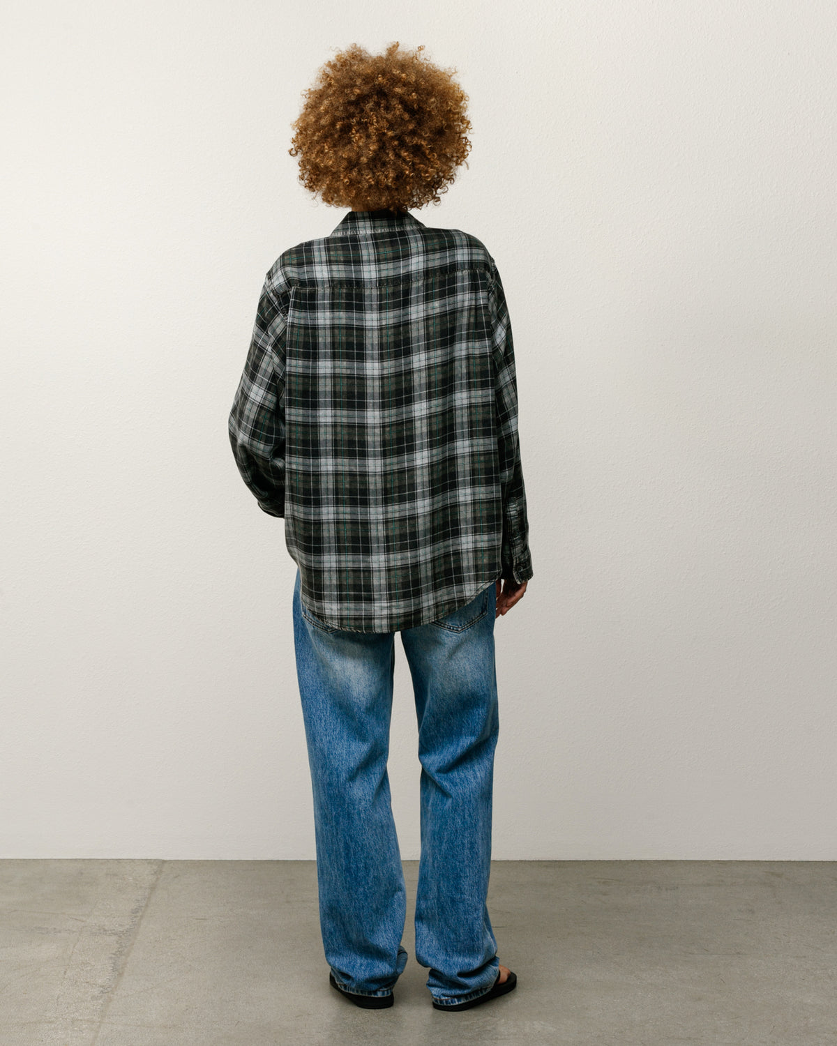 Matthew Plaid Shirt – Charcoal | Tops & Shirts | Stüssy