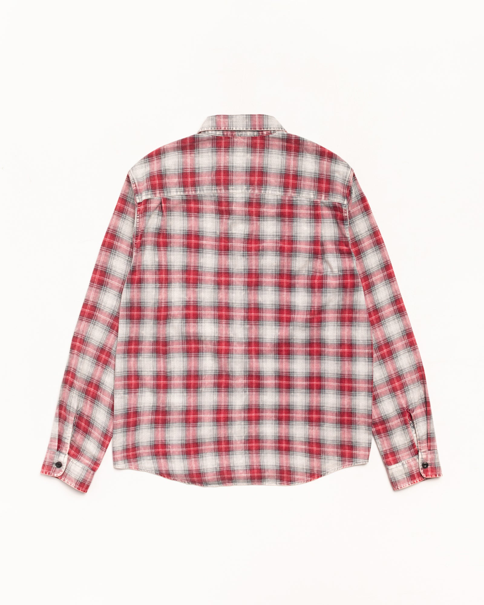 トップス STUSSY DAN WASHED COTTON PLAID SHIRT STUSSY】☆シャツ☆ DAN WASHED COTTON PLAID SHIRT (STUSSY/シャツ