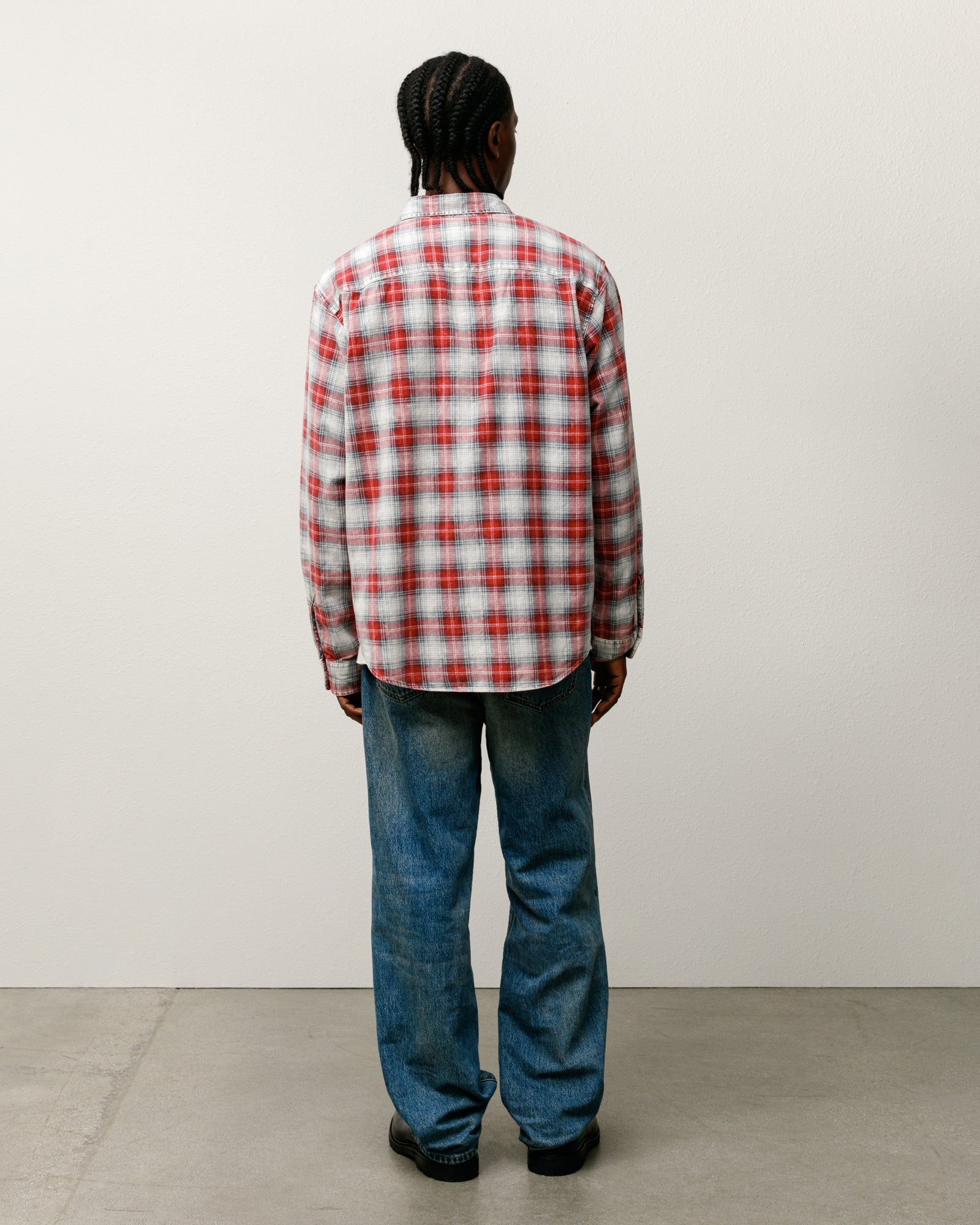 Dax Printed Shirt – Red | Tops & Shirts | Stüssy