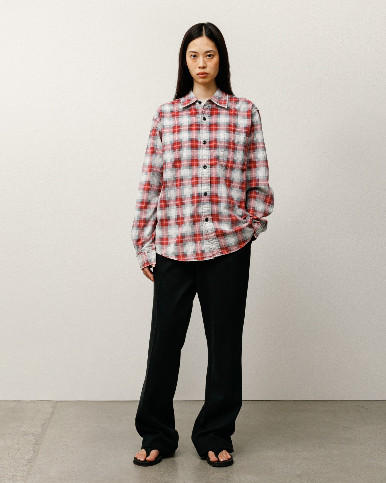 Dax Printed Shirt – Red | Tops & Shirts | Stüssy