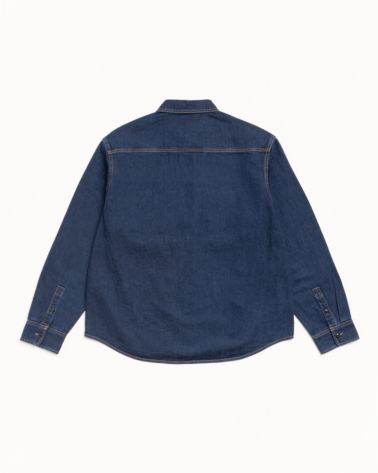 Work Denim Shirt – Dark Denim | Tops & Shirts | Stüssy
