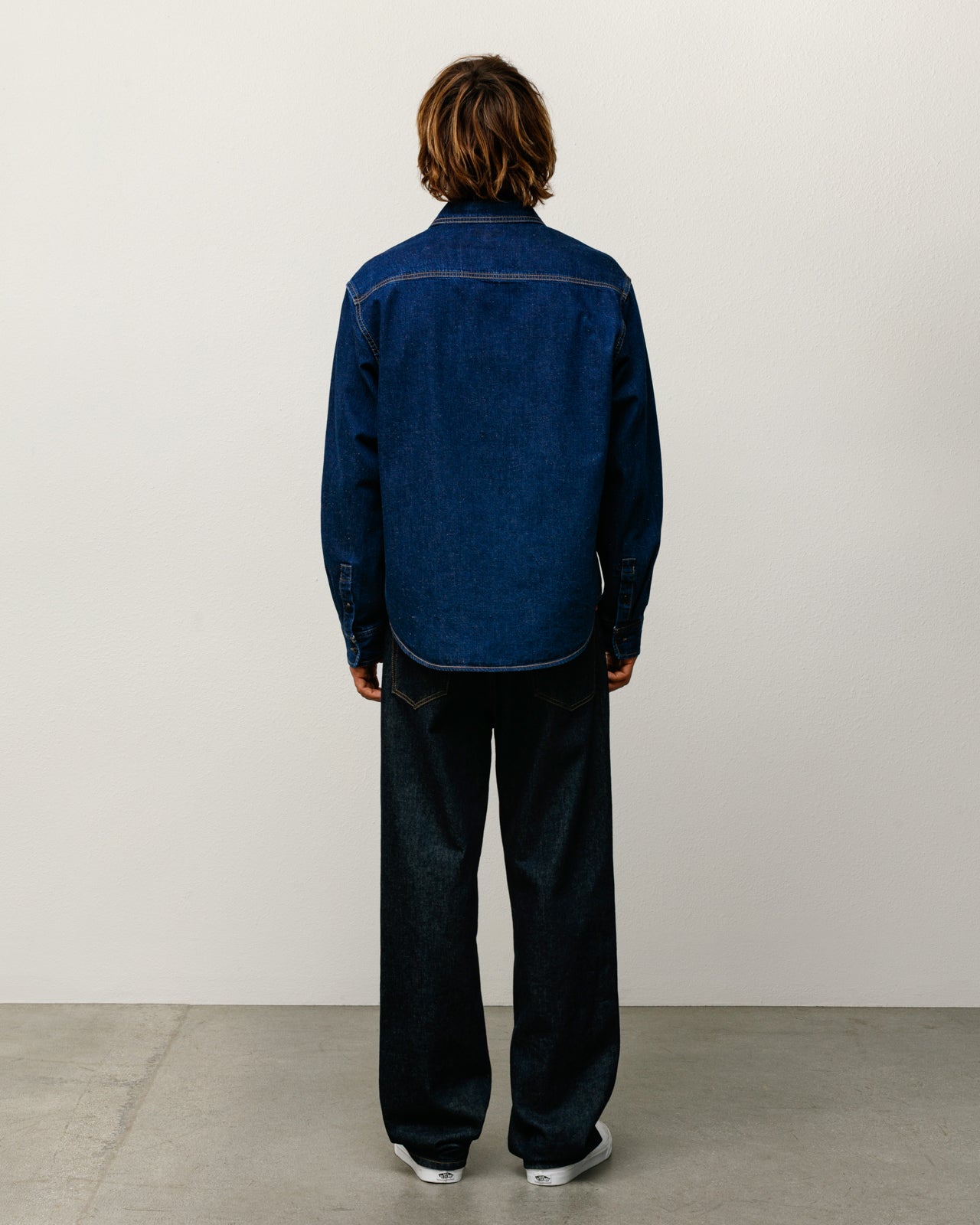 Work Denim Shirt – Dark Denim | Tops & Shirts | Stüssy