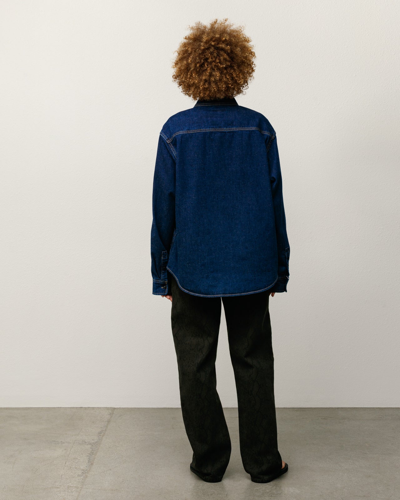 Work Denim Shirt – Dark Denim | Tops & Shirts | Stüssy