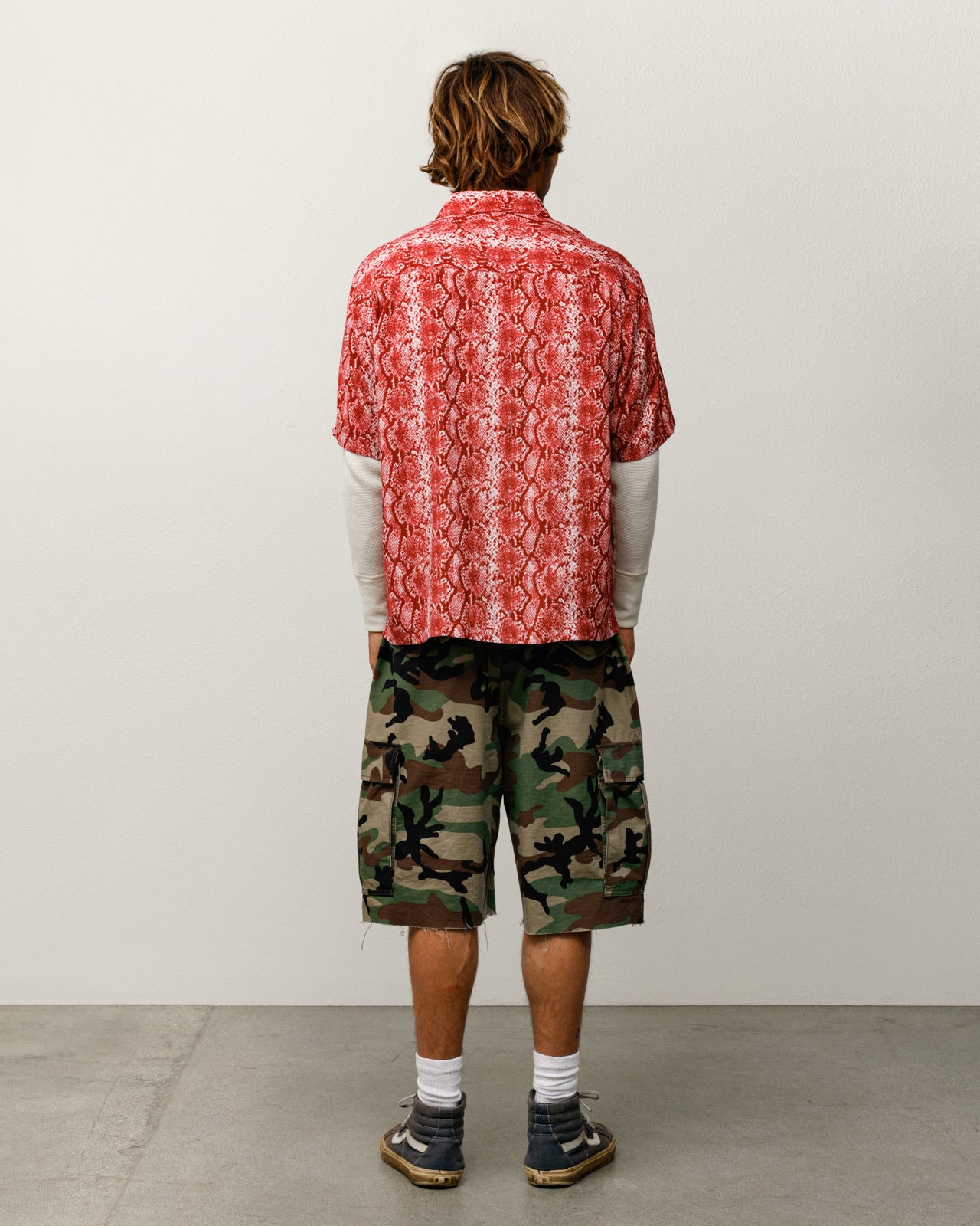 Python SS Shirt – Red | Tops & Shirts | Stüssy