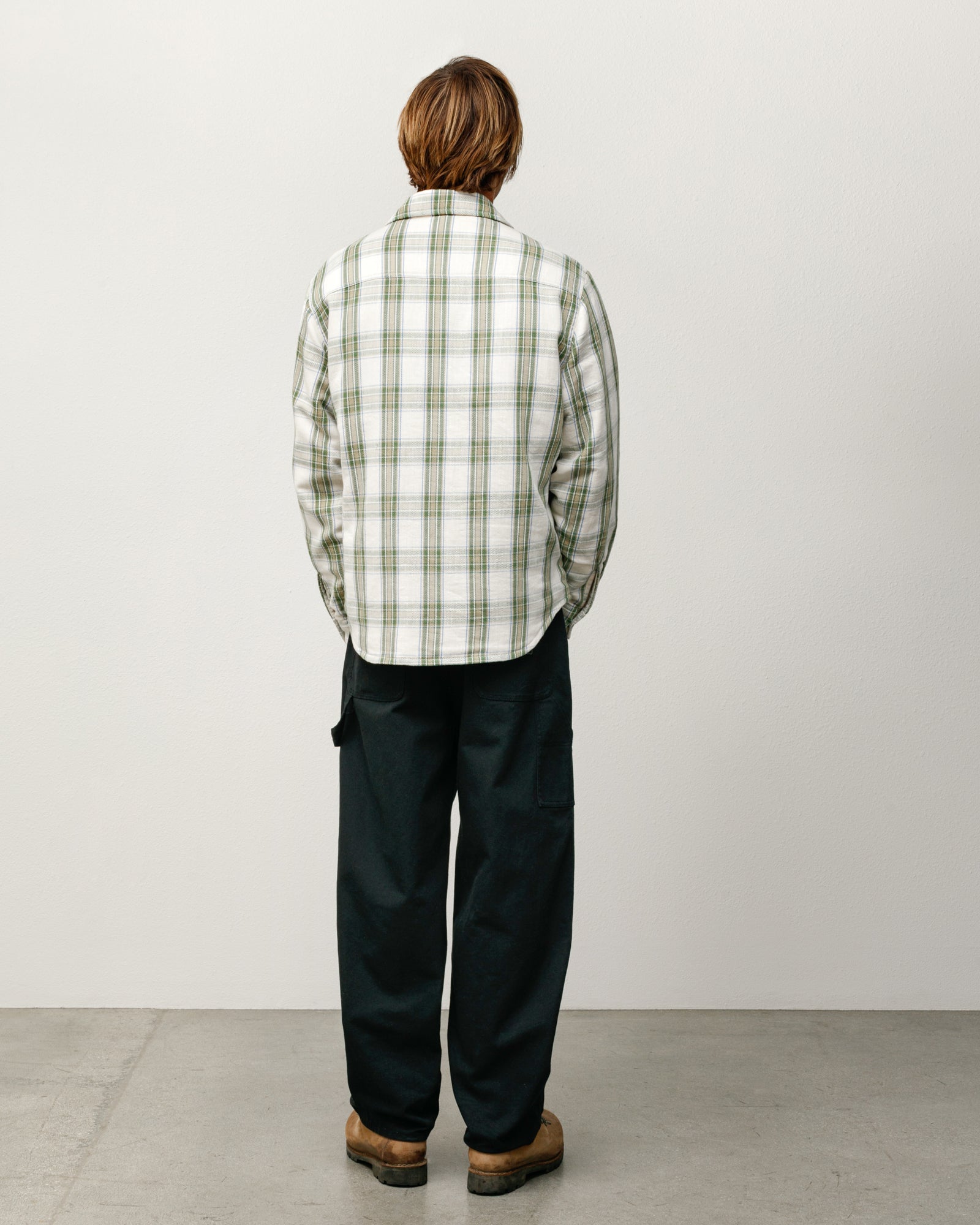 Lau Plaid Shirt Jacket – Off White | Tops & Shirts | Stüssy