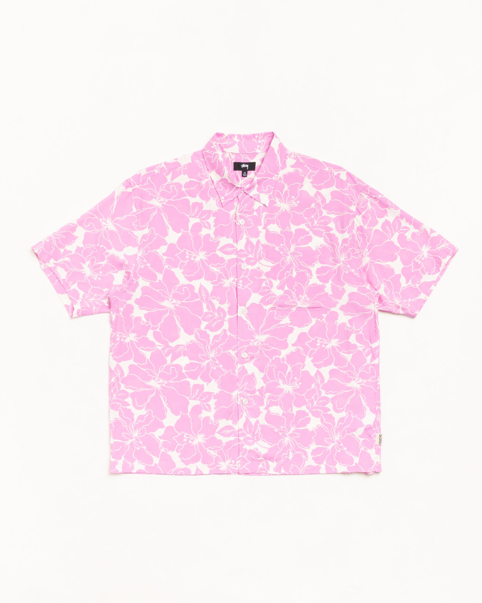 Floral Hawaiian Shirt – Pink | Tops & Shirts | Stüssy
