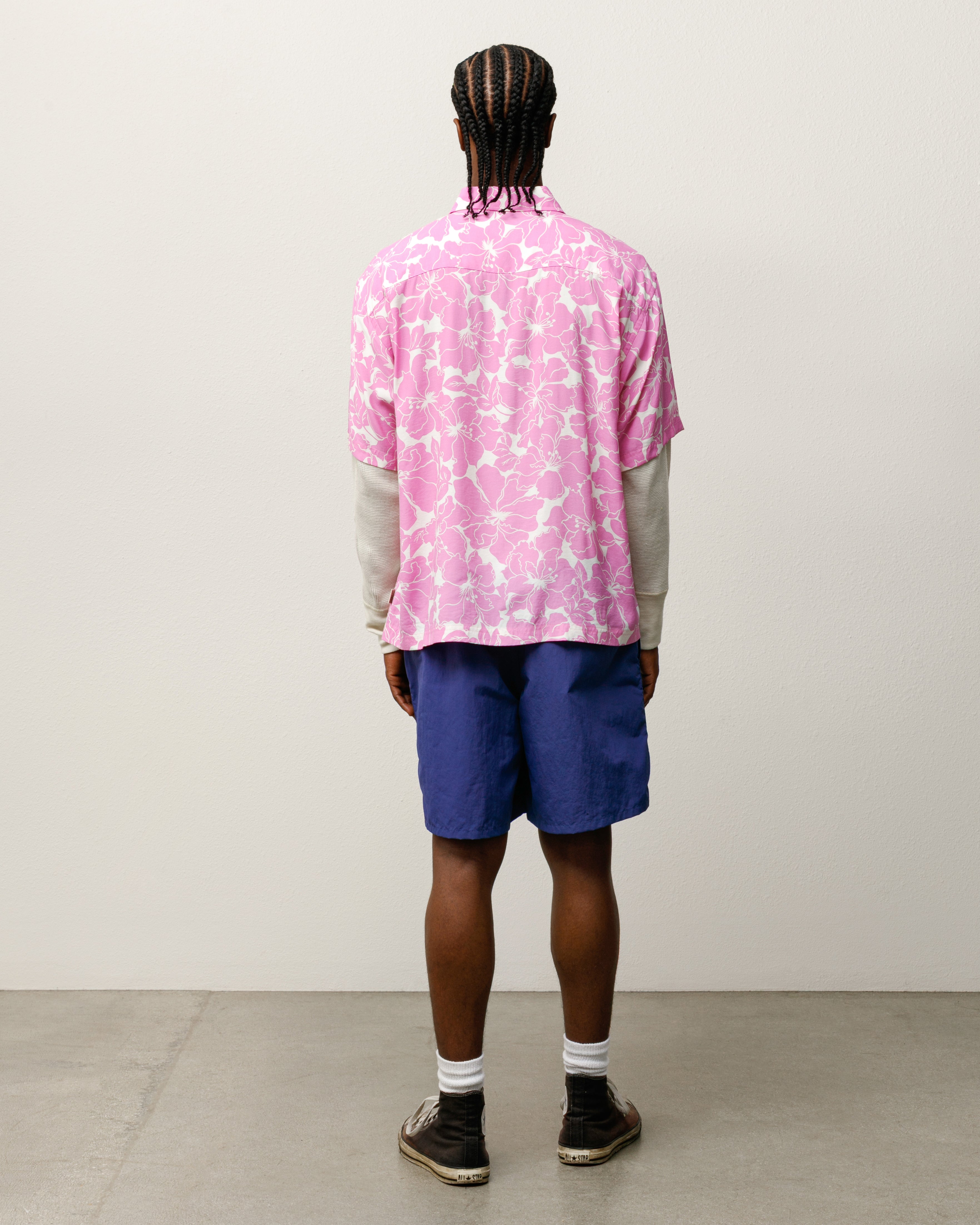 Floral Hawaiian Shirt – Pink | Tops & Shirts | Stüssy