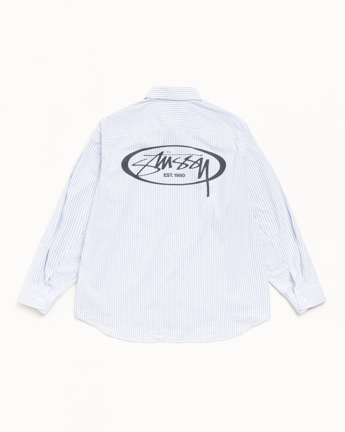 Standard Logo Shirt – Blue Stripe | Tops & Shirts | Stüssy
