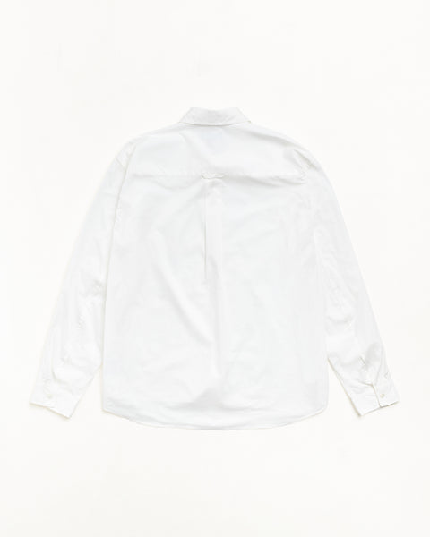 Standard LS Shirt Unisex Long Sleeve in White