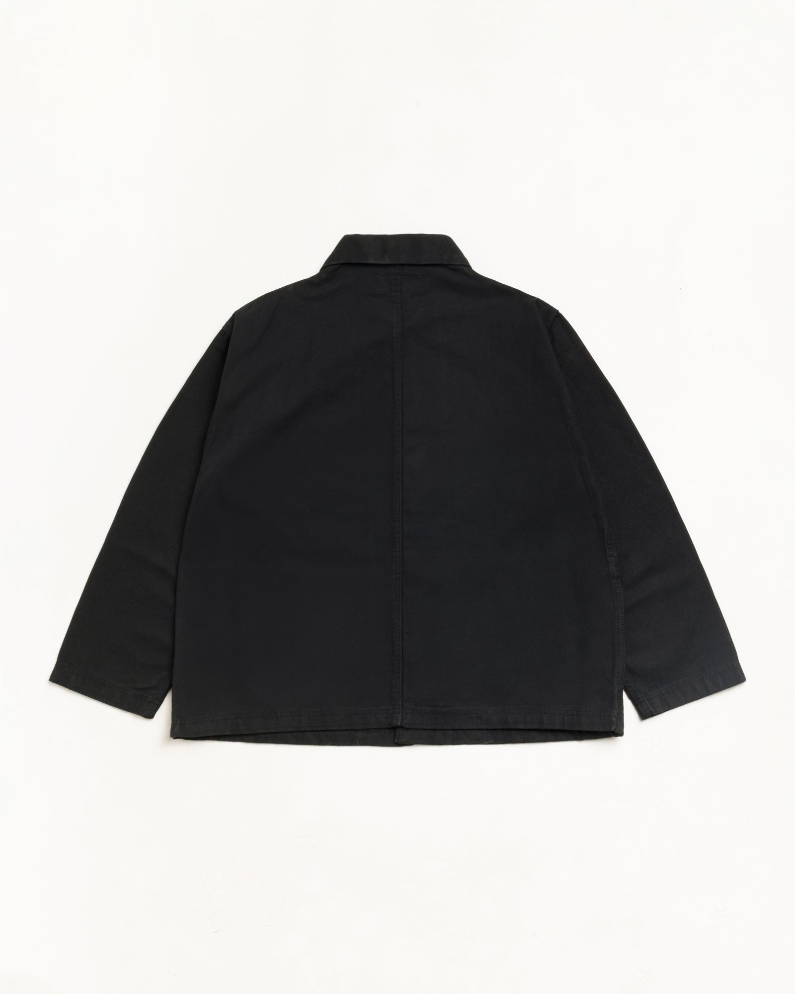 Canvas Work Overshirt - Black | Tops & Shirts | Stüssy