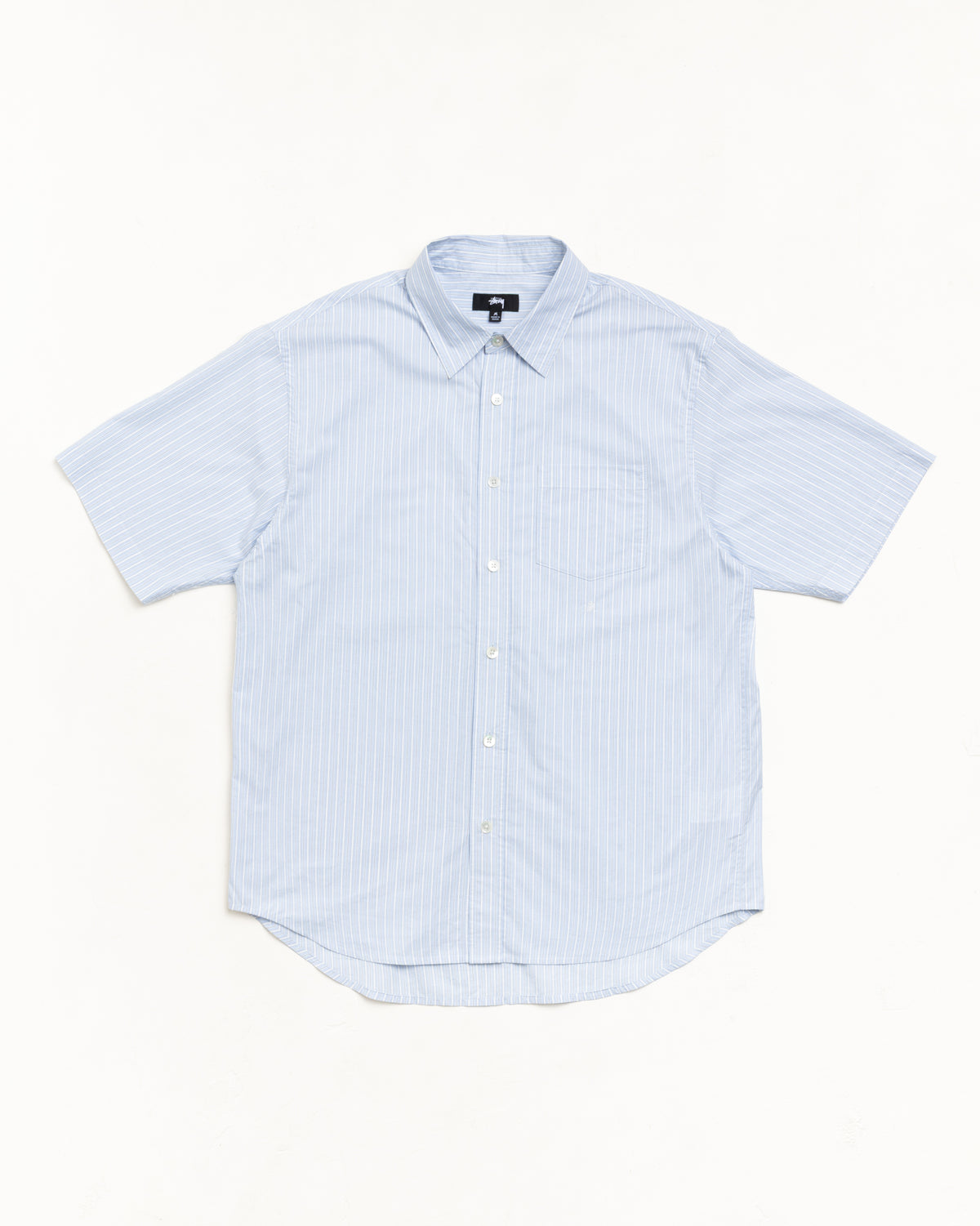 Standard Ss Shirt – Blue Stripe | Tops & Shirts | Stüssy