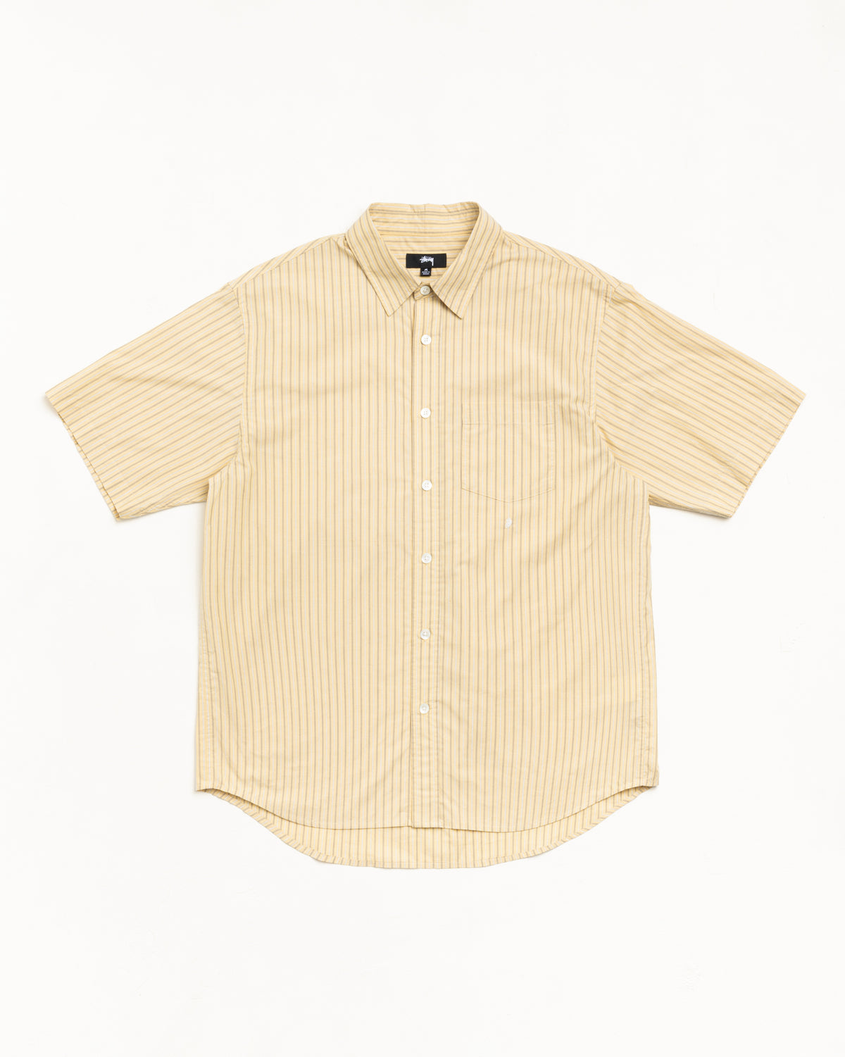 Standard Ss Shirt – Yellow Stripe | Tops & Shirts | Stüssy