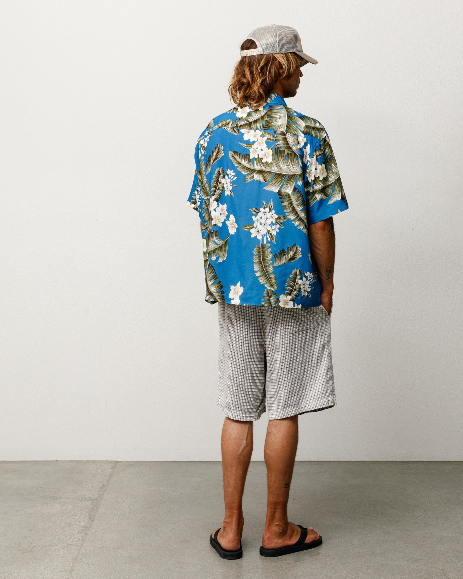 Hawaiian Floral Ss Shirt – Blue | Tops & Shirts | Stüssy