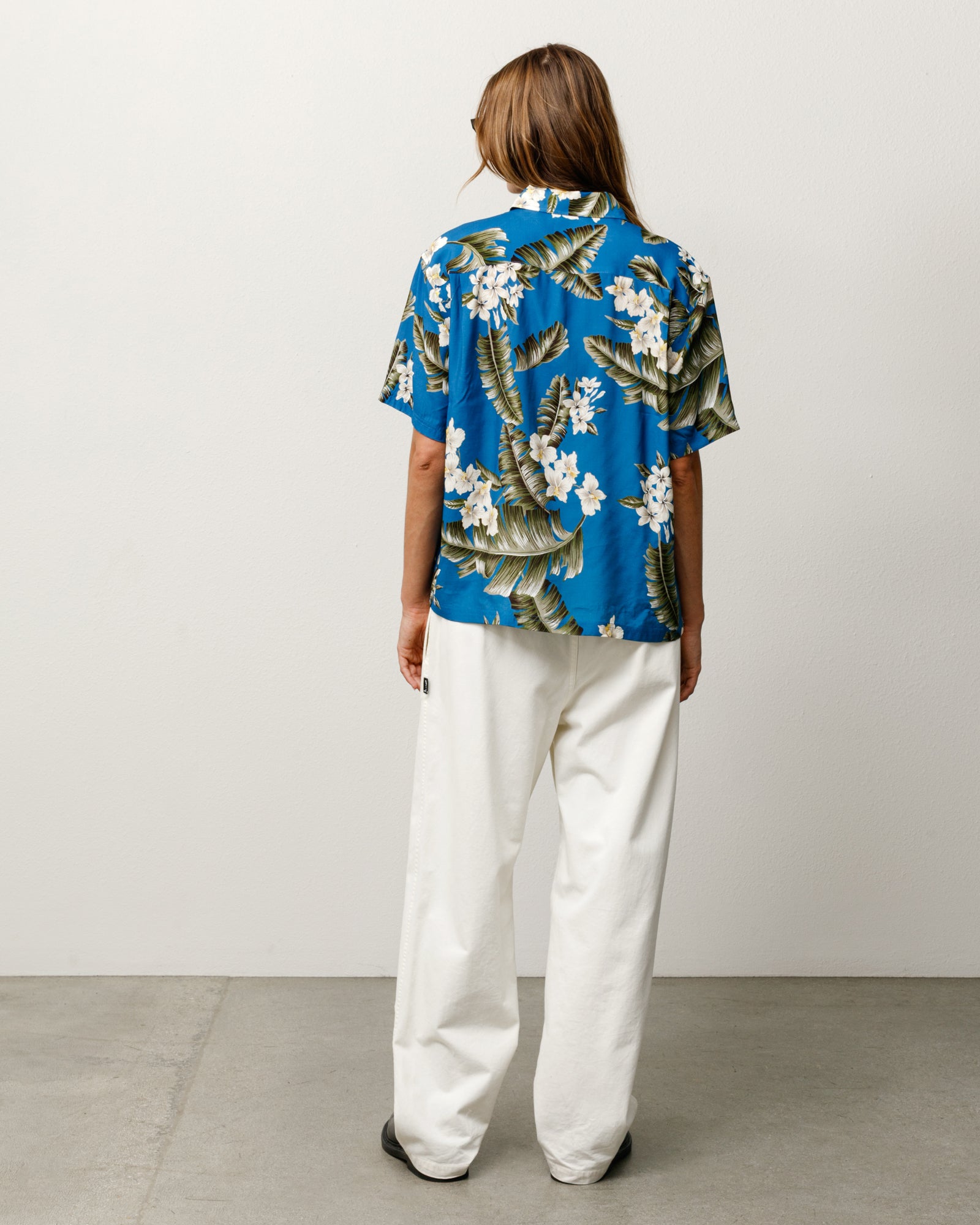 Hawaiian Floral Ss Shirt – Blue | Tops & Shirts | Stüssy