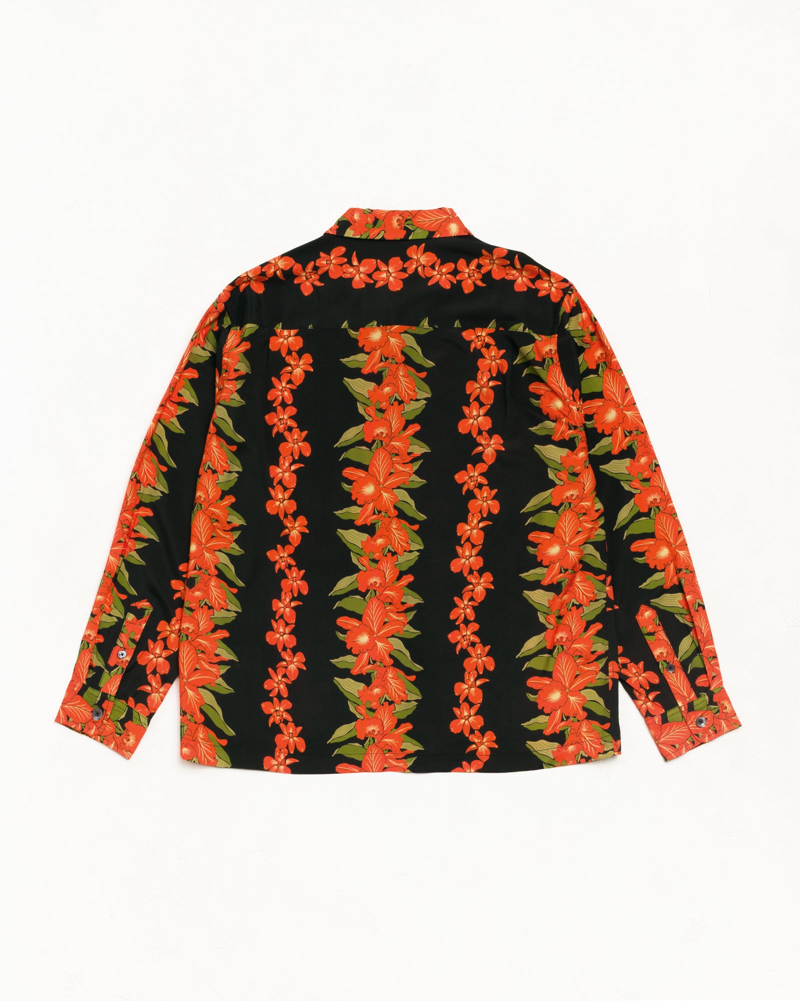 Hawaiian Floral Shirt - Black | Tops & Shirts | Stüssy