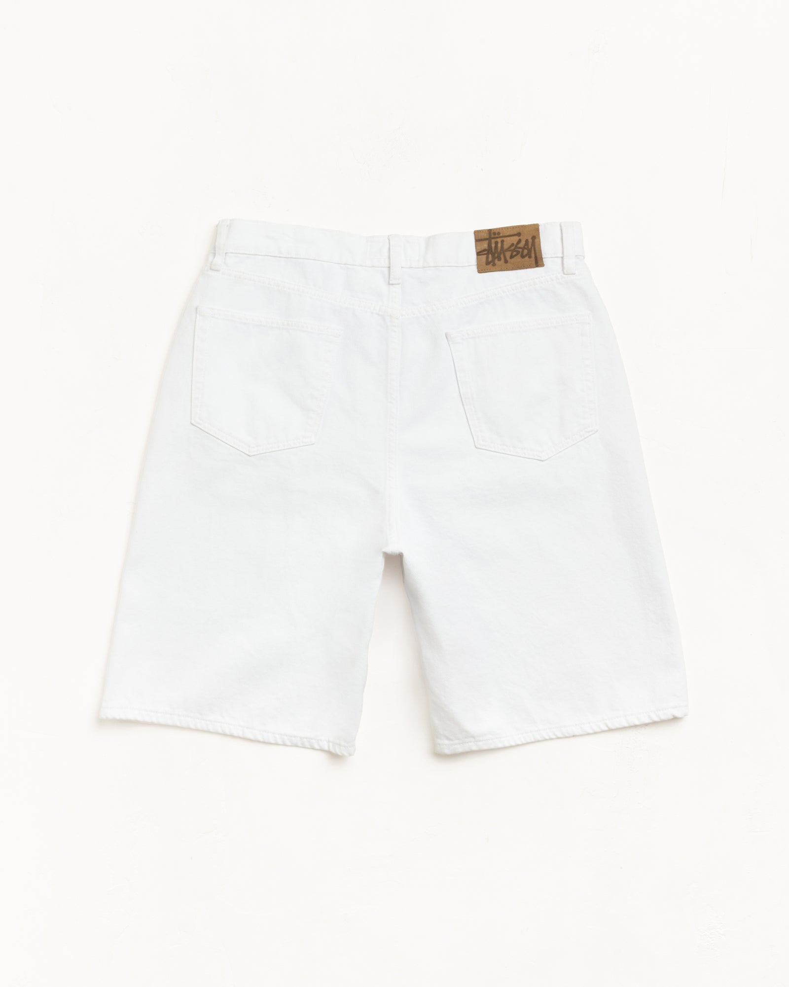 Big Ol' Short Denim – White | Pants | Stüssy