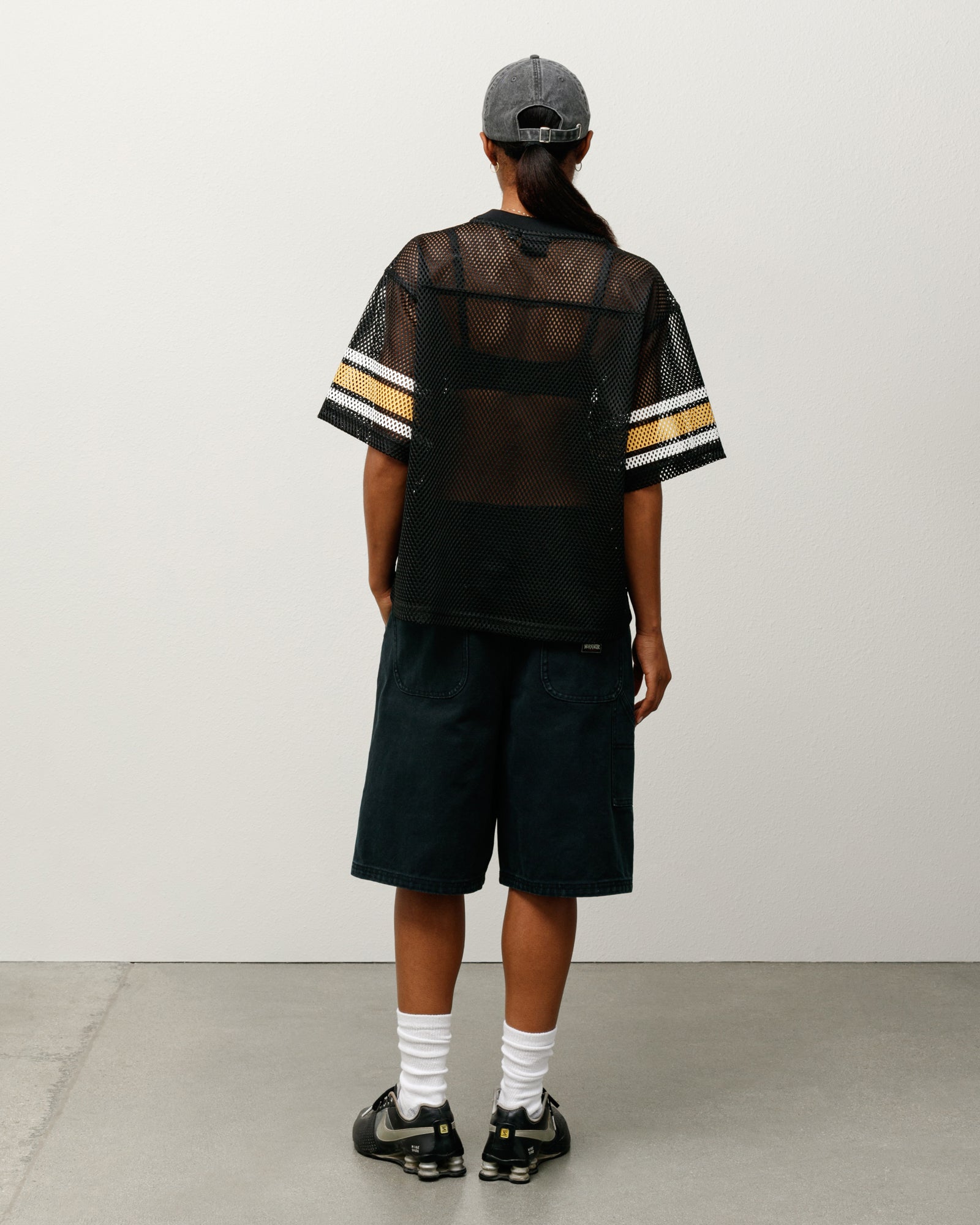Washed Canvas Work Short – Black | Shorts | Stüssy