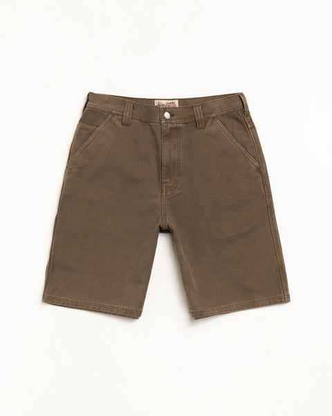 パンツ 25ss Stussy washed canvas work short Washed Canvas Work Short – Brown | Shorts | Stüssy