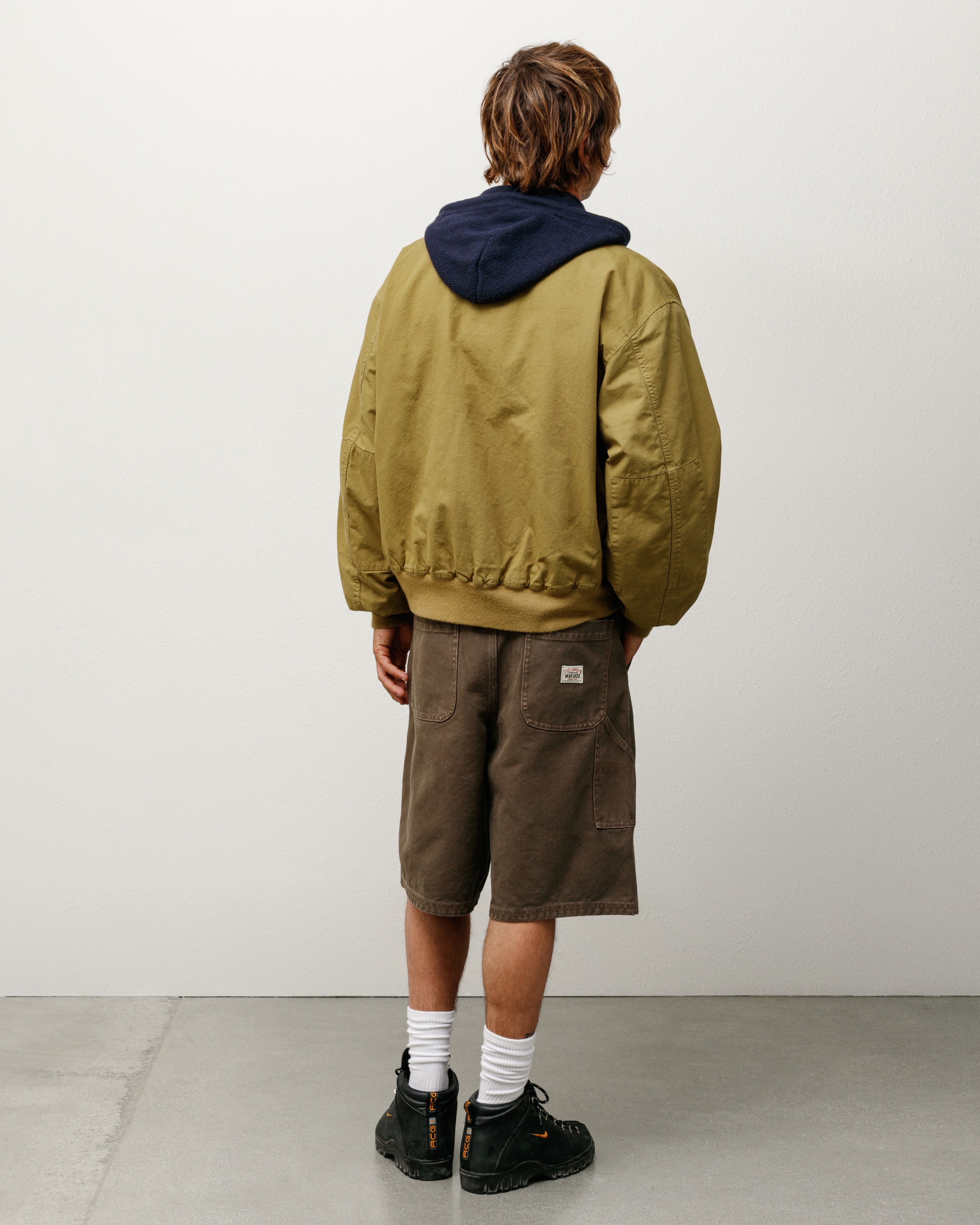 Washed Canvas Work Short – Brown | Shorts | Stüssy