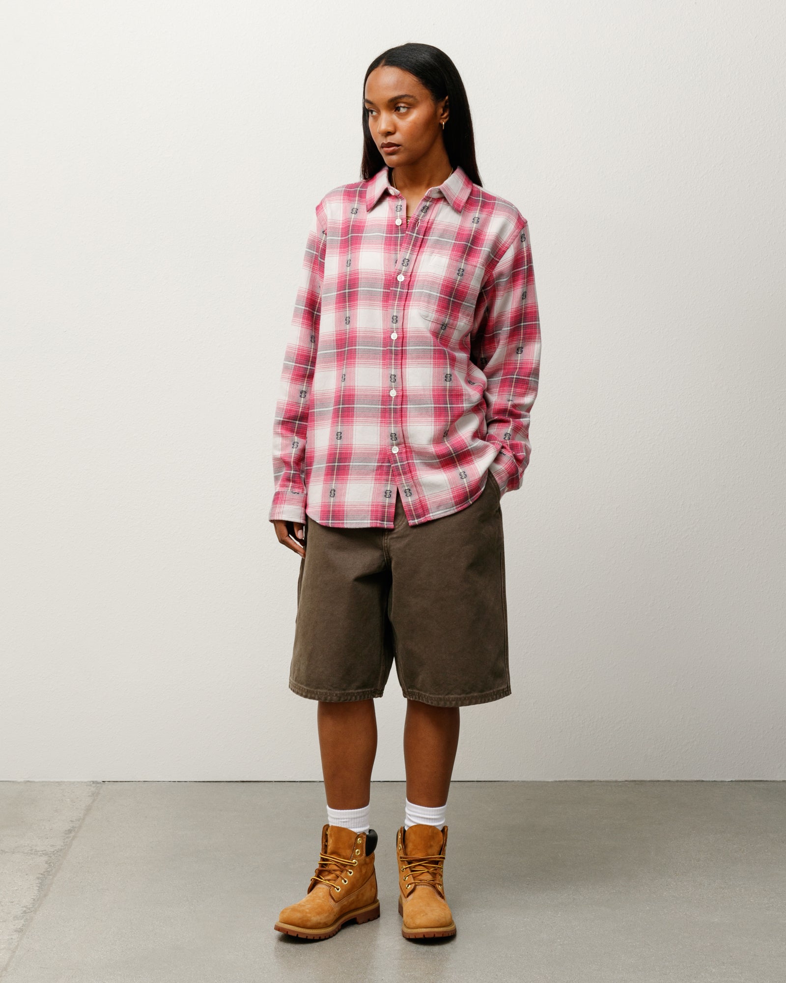 Washed Canvas Work Short Brown | Shorts | Stssy Washed Canvas Work Short Brown | Shorts | Stssy