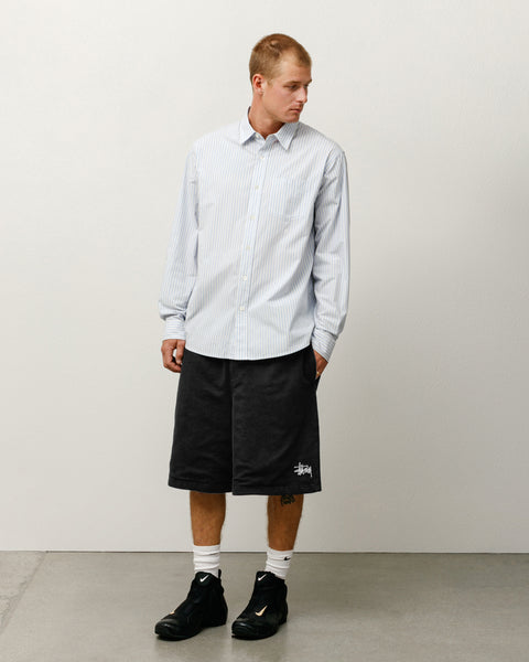 Double Layer Jersey Short Mens Regular In Black