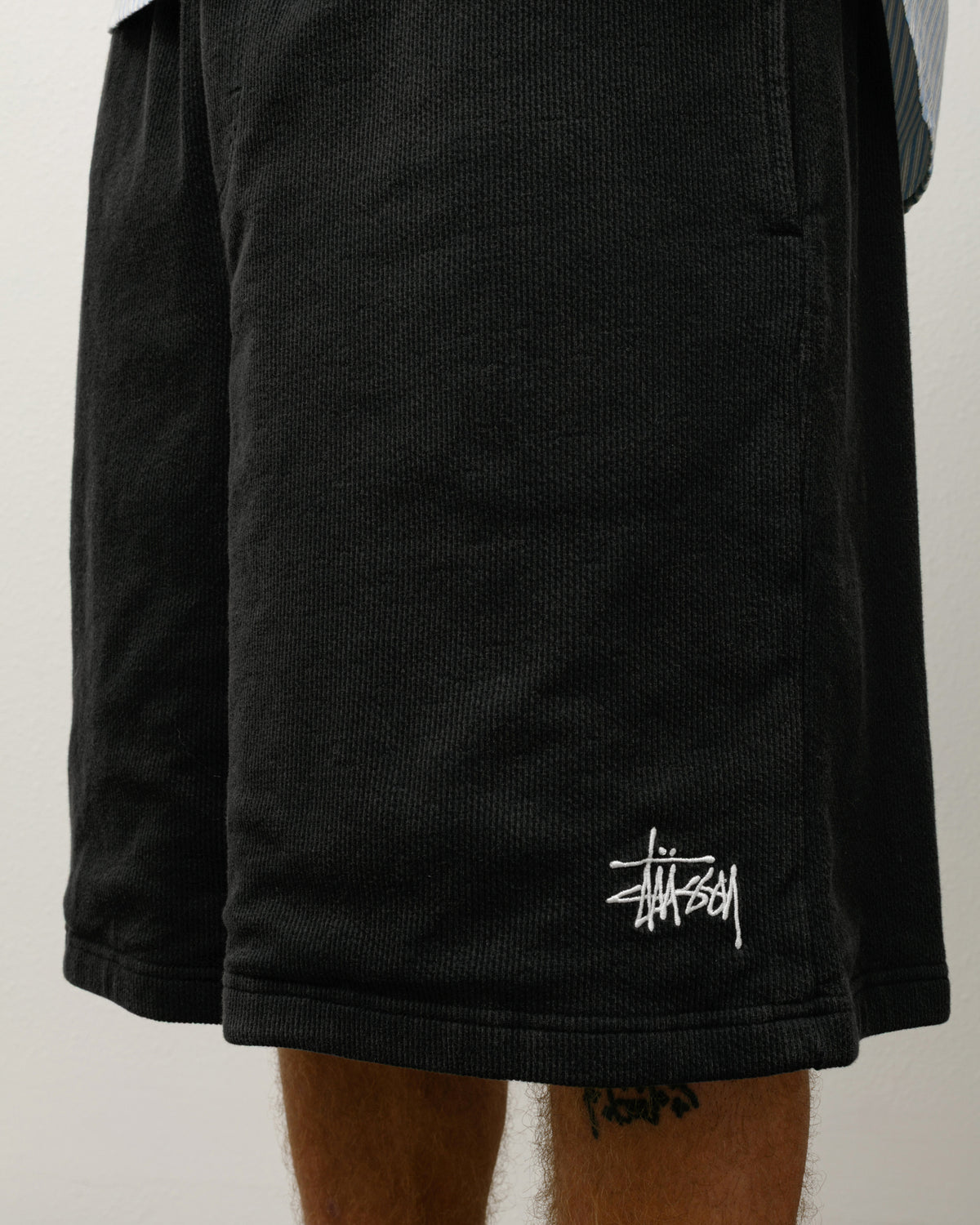 Double Layer Jersey Short – Black | Shorts | Stüssy