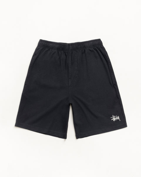 Jersey Short Mens Regular In Black