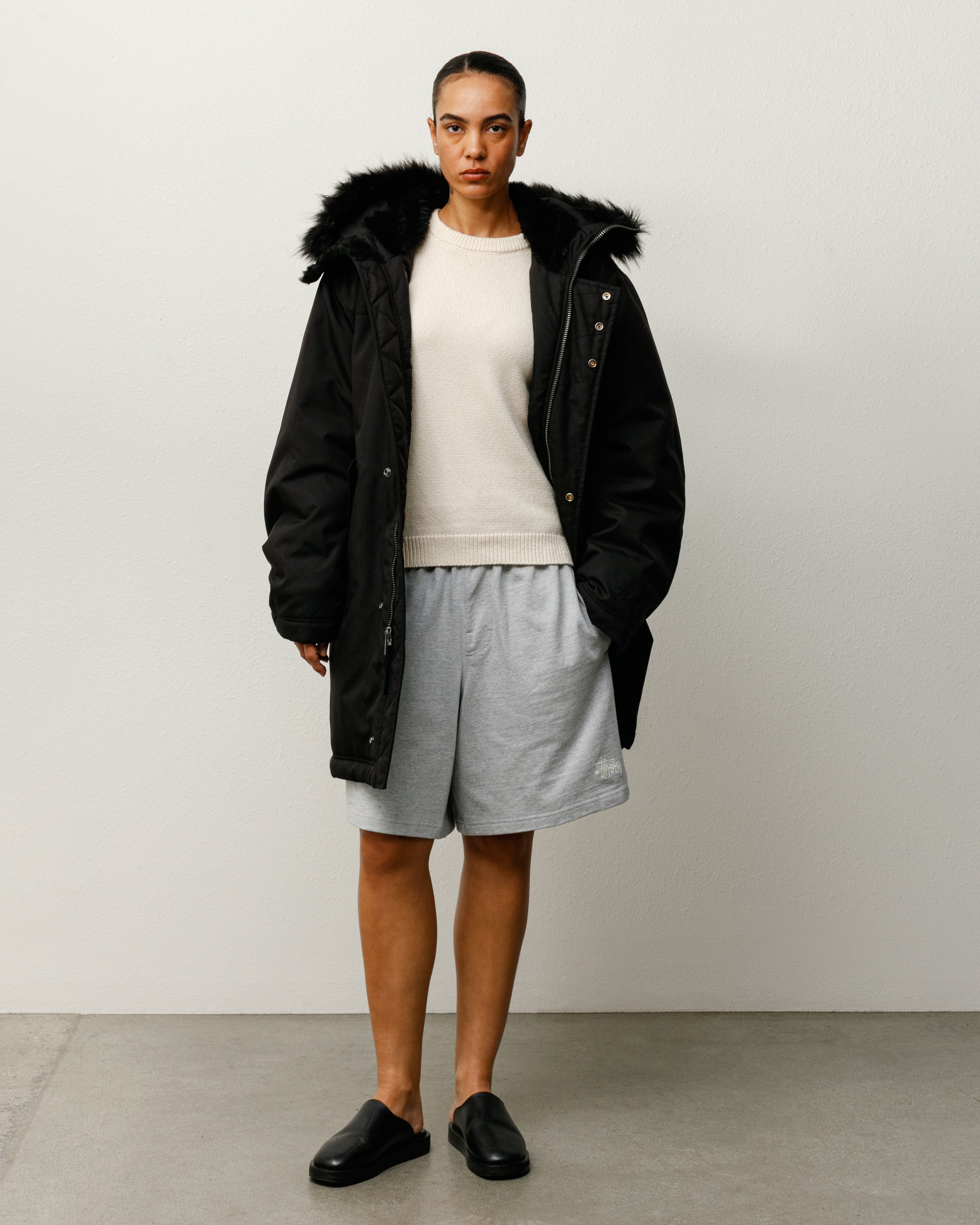 Jersey Short – Grey Heather | Shorts & Trunks | Stüssy
