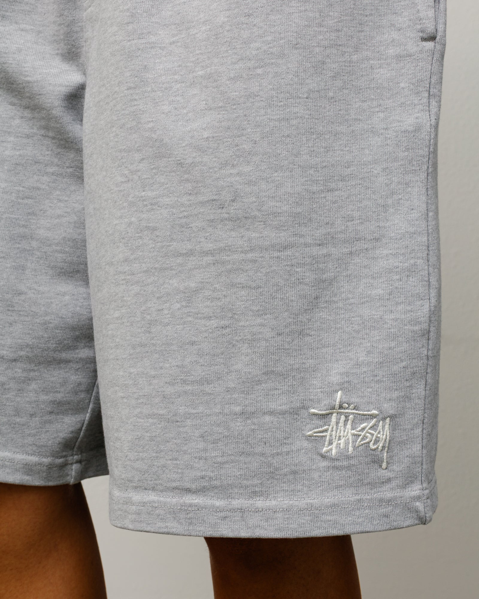 Jersey Short – Grey Heather | Bottoms | Stüssy