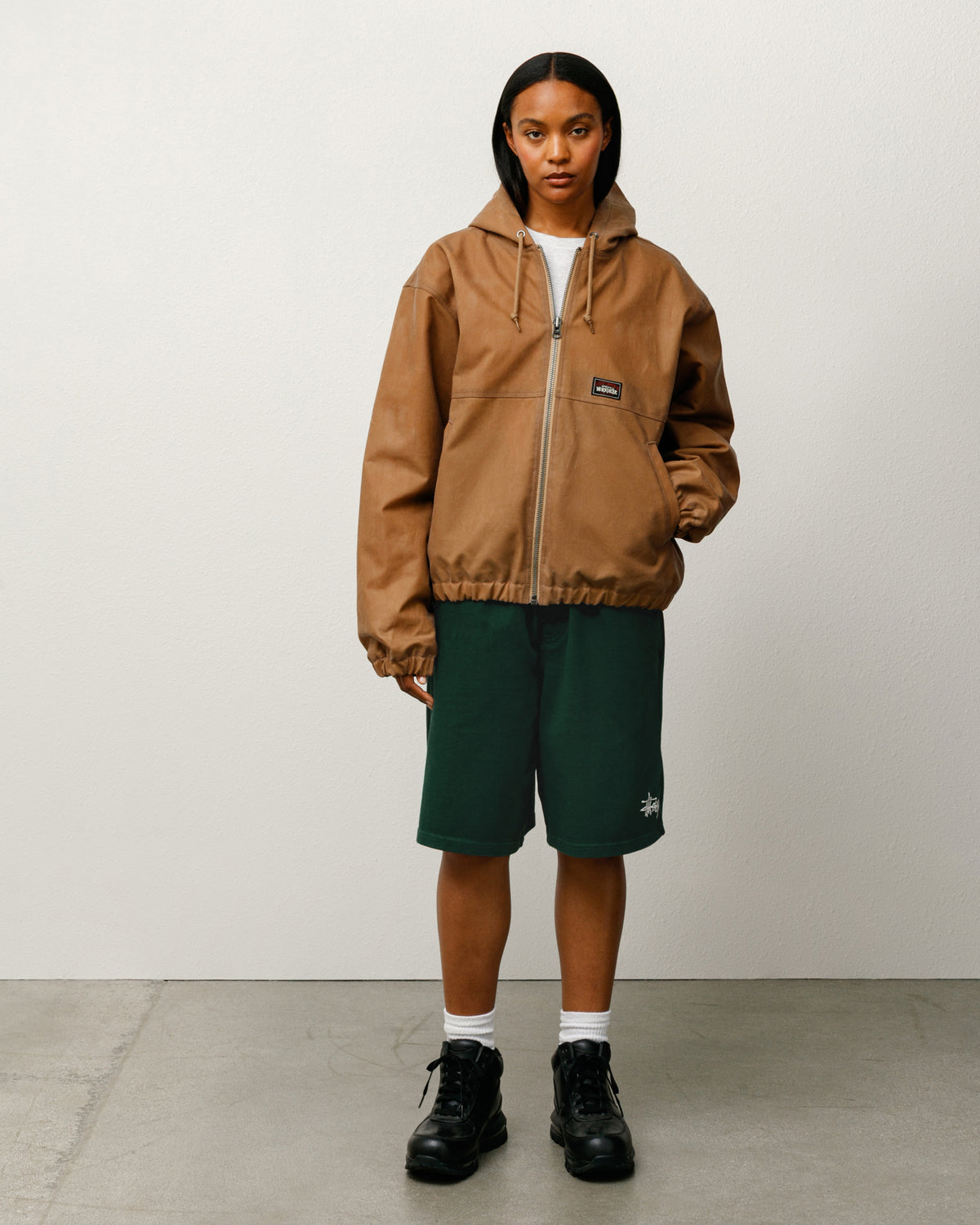 Jersey Short – Green | Bottoms | Stüssy