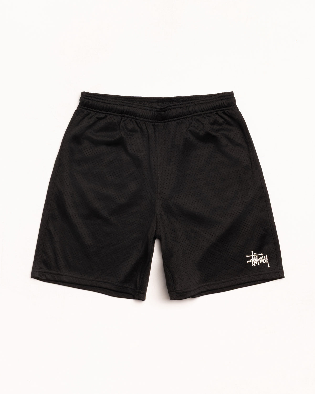 Basic Mesh Short - Black | Shorts & Trunks | Stüssy