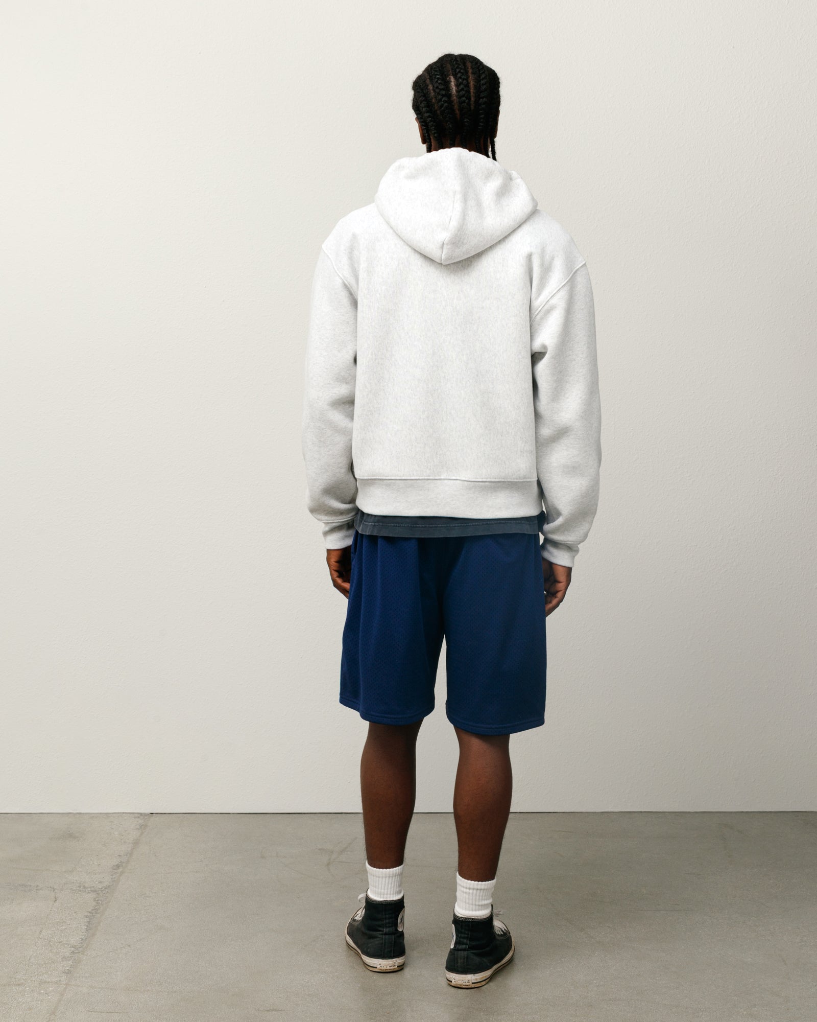 Mesh Short Basic Mens Regular In Blue