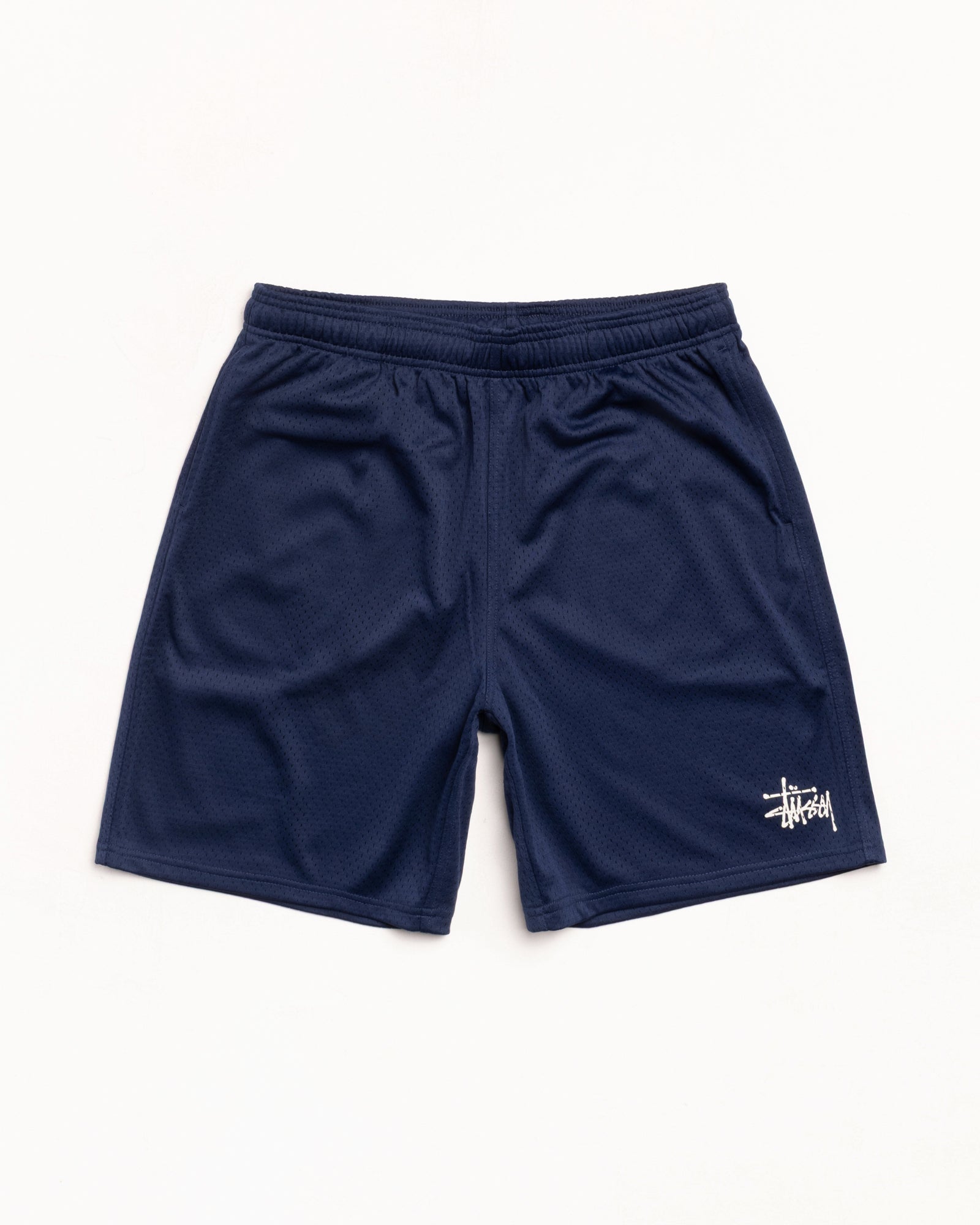 Mesh Short Basic Mens Regular In Blue