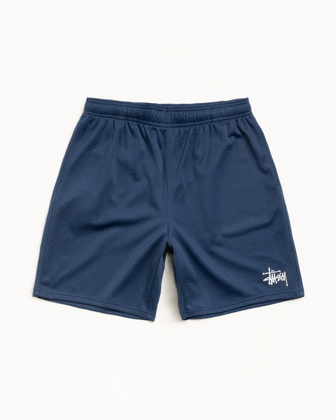 Mesh Short Basic Mens Regular In Navy