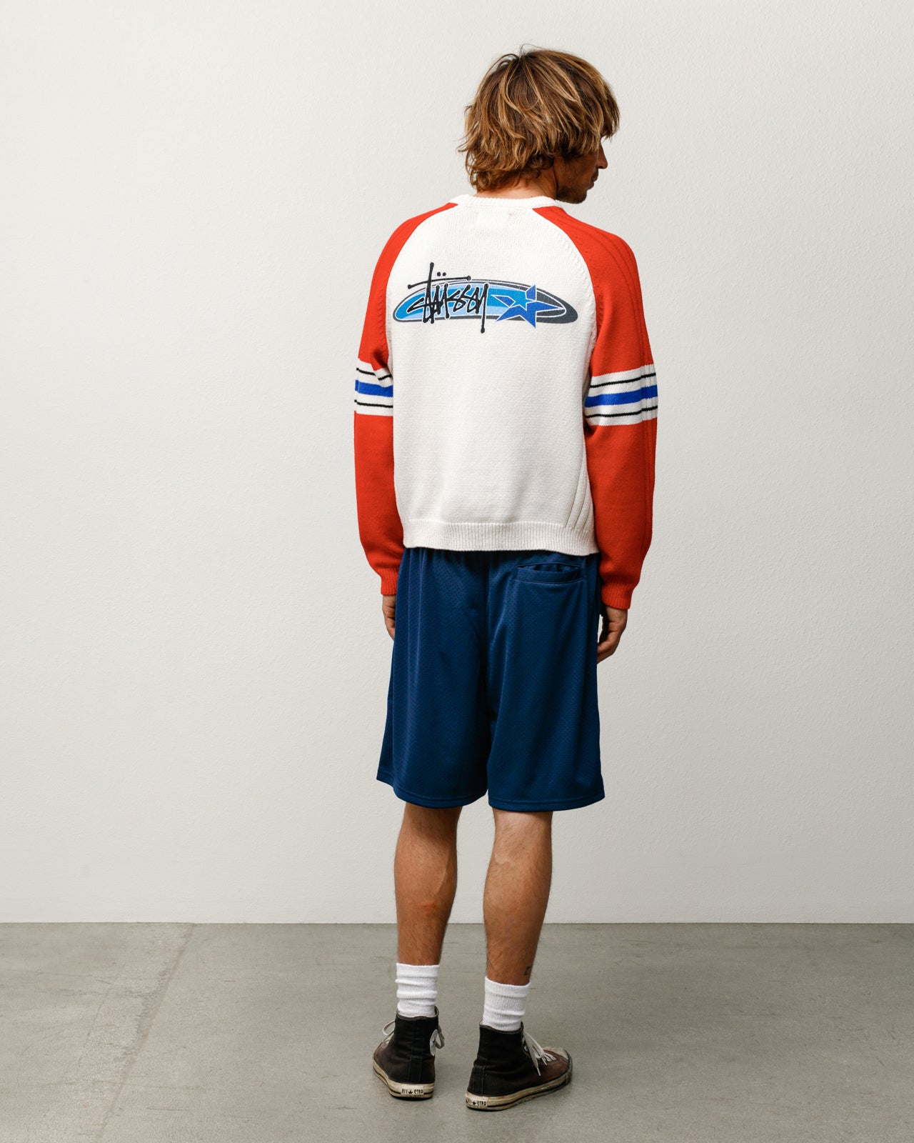 Mesh Short Basic Mens Regular In Navy