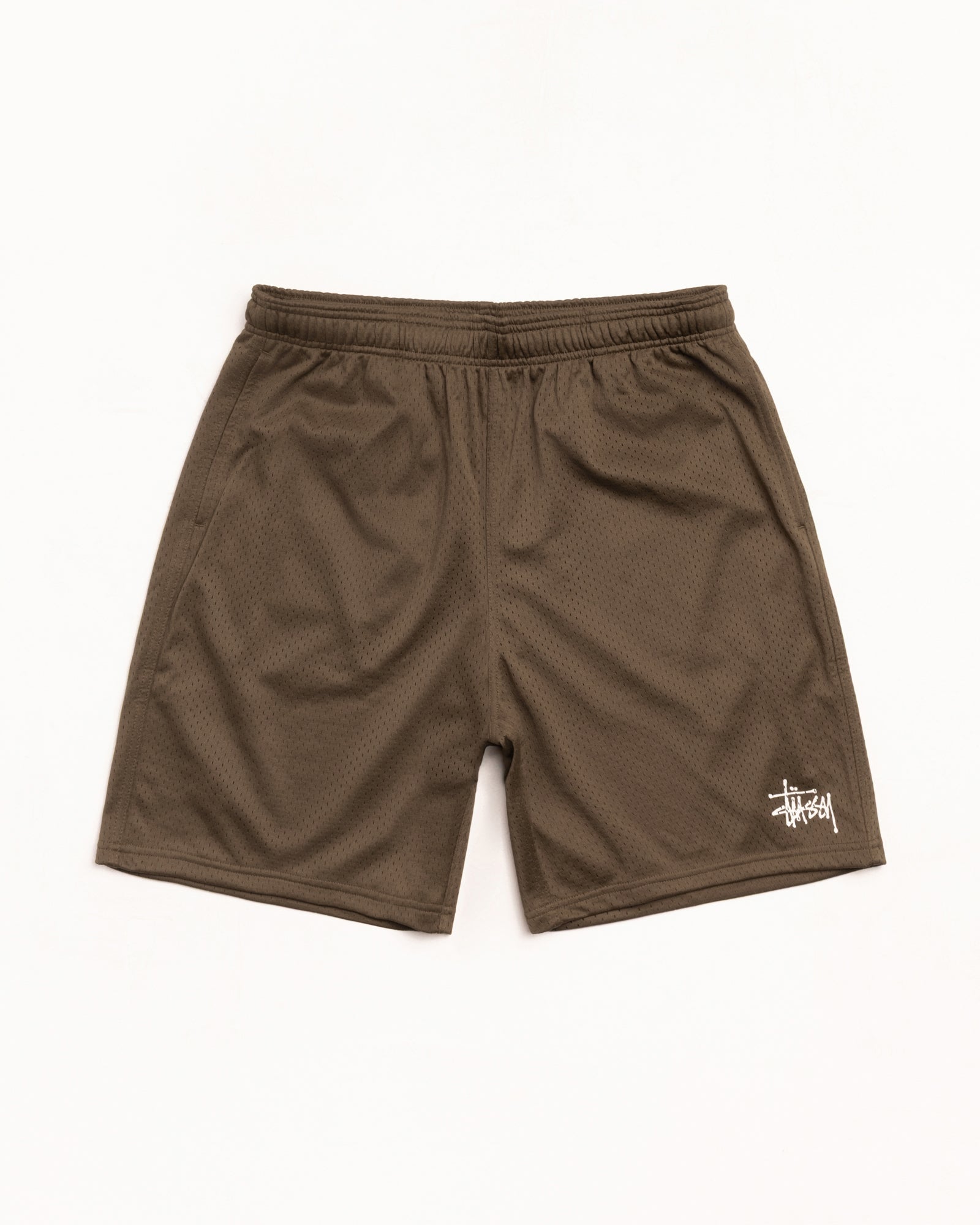 Mesh Short Basic Mens Regular In Olive