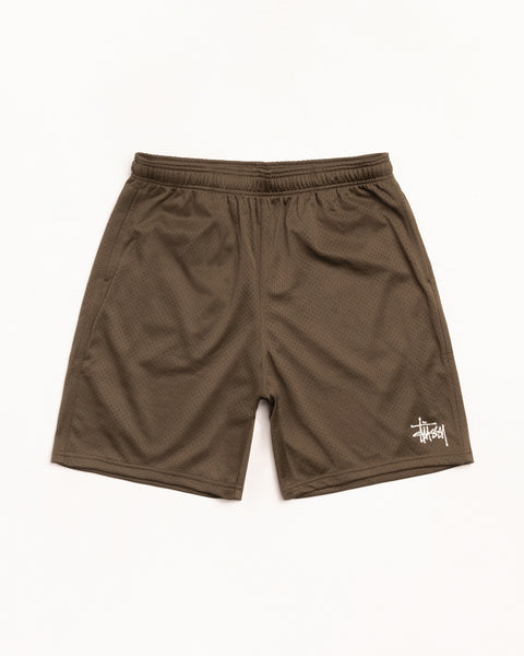 Mesh Short Basic Mens Regular In Olive
