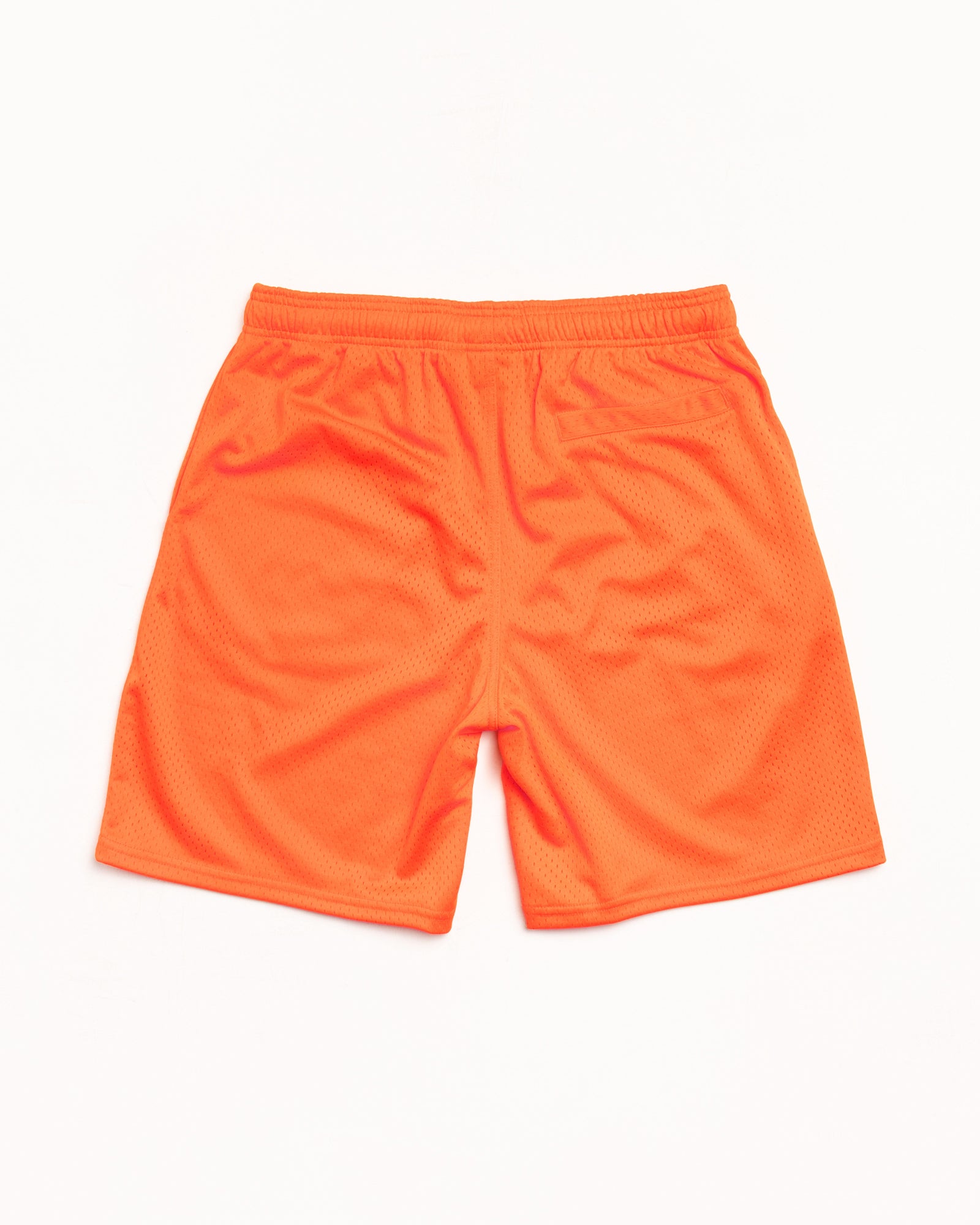 Mesh Short Basic Mens Regular In Orange