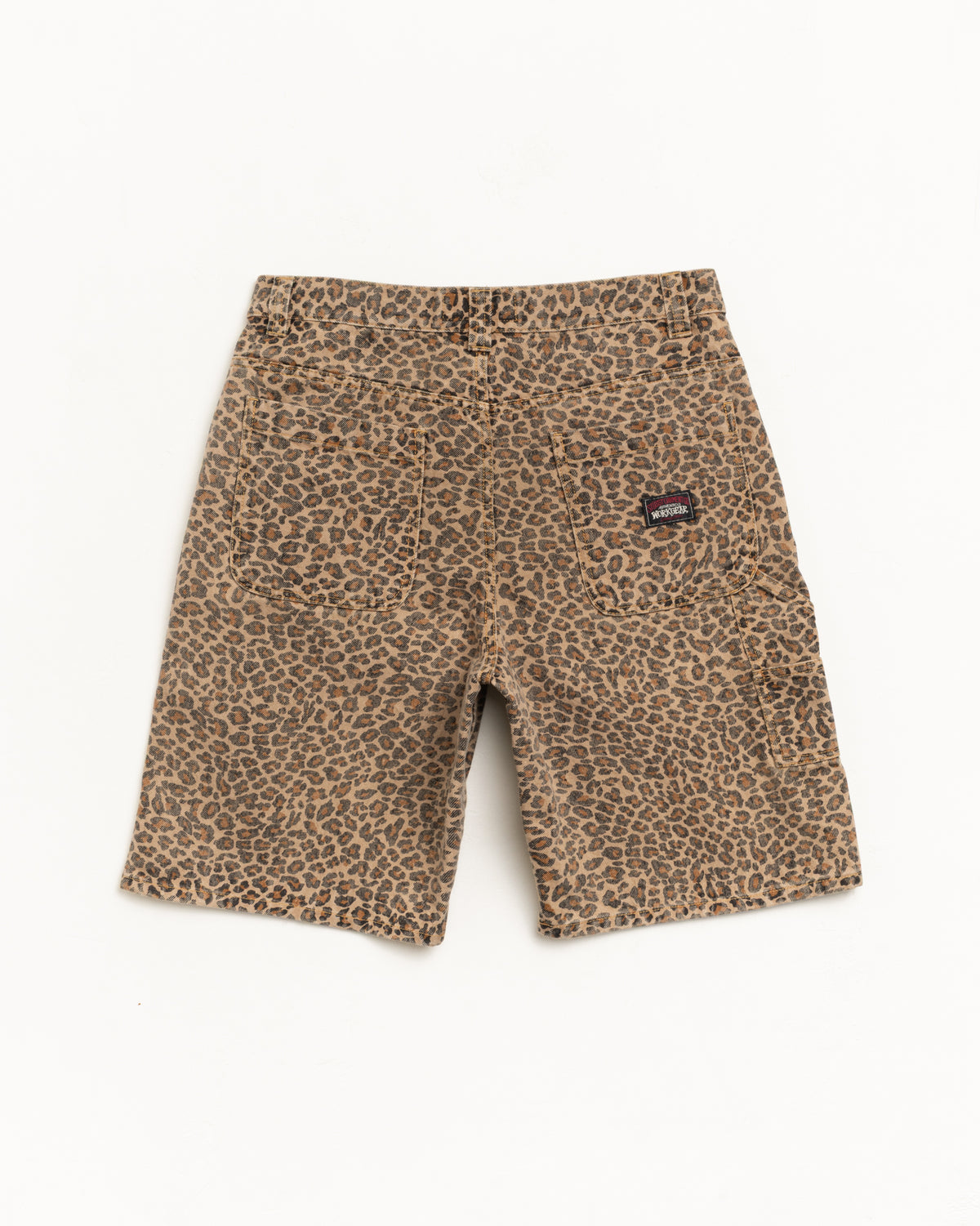 Denim Work Short – Leopard | Shorts | Stüssy