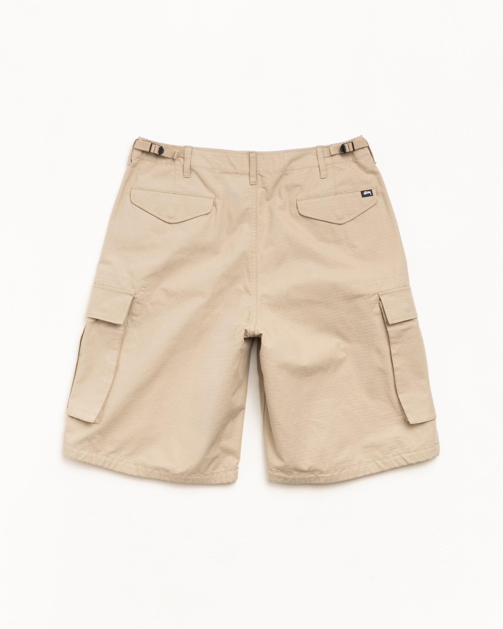 Cargo Short Ripstop Mens Regular In Khaki