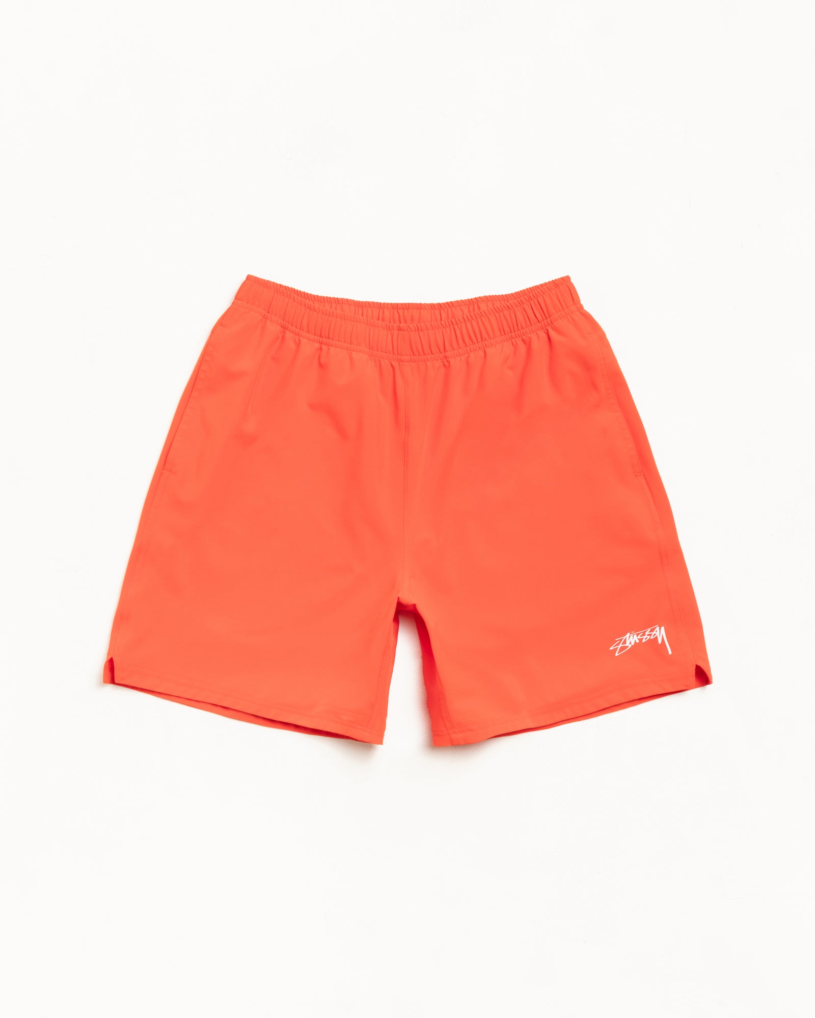 Sport Short Mens Regular In Red Orange