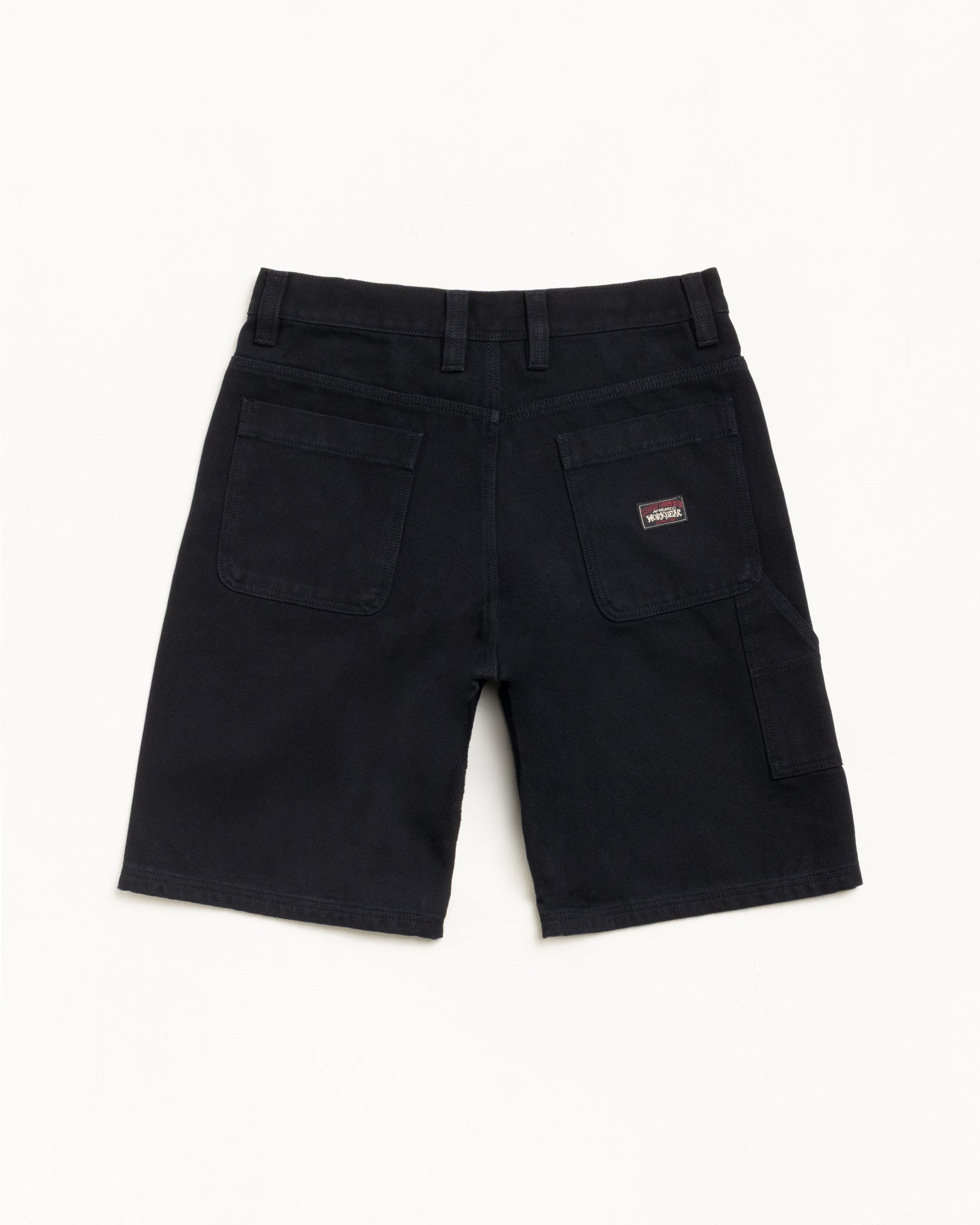 Work Short Canvas – Black | Shorts & Trunks | Stüssy