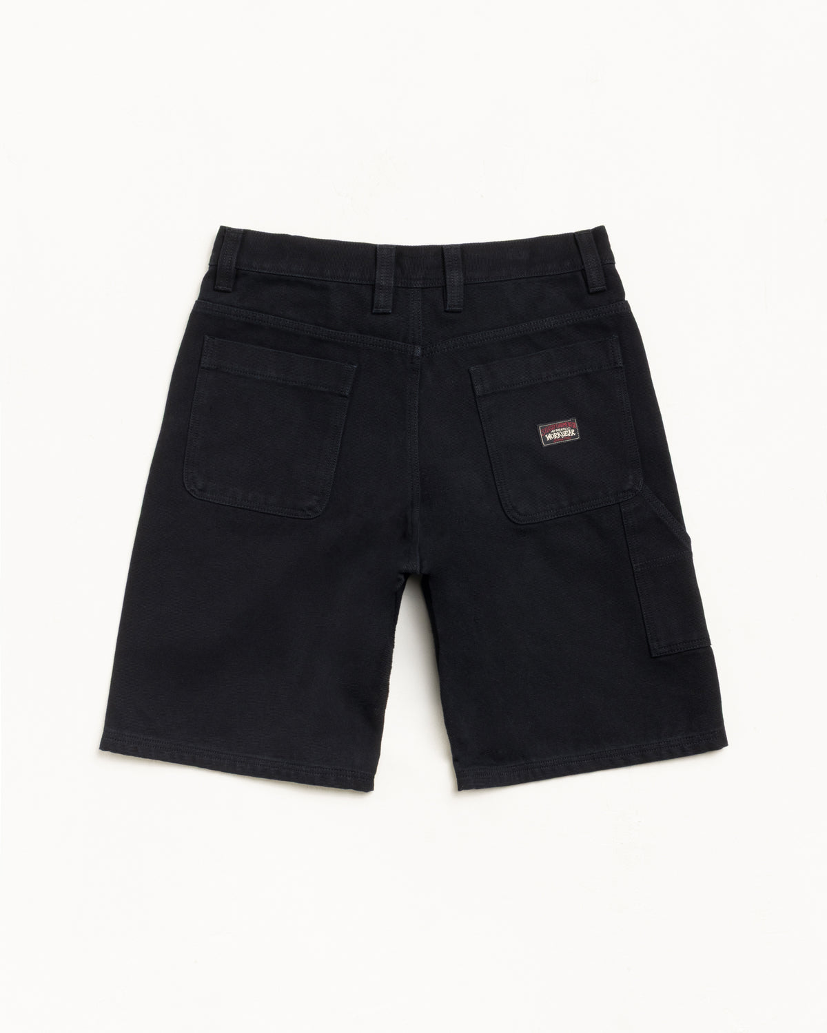 Work Short Canvas – Black | Shorts & Trunks | Stüssy