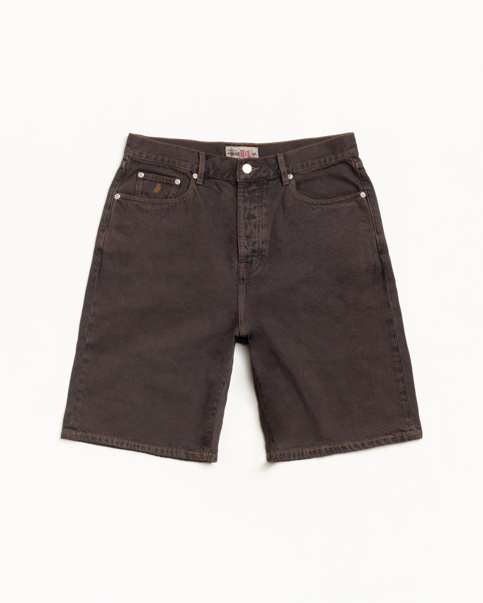 Big Ol' Short Denim – Resin Wash Brown | Pants | Stüssy