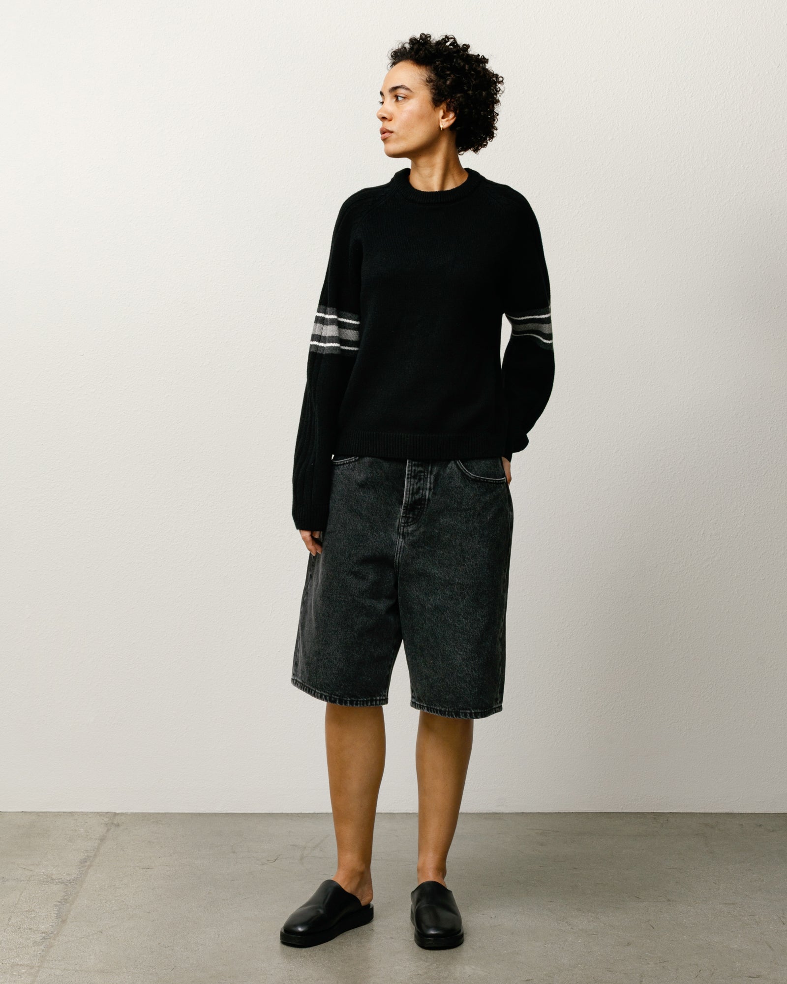 Big Ol' Short Denim – Vintage Black | Pants | Stüssy