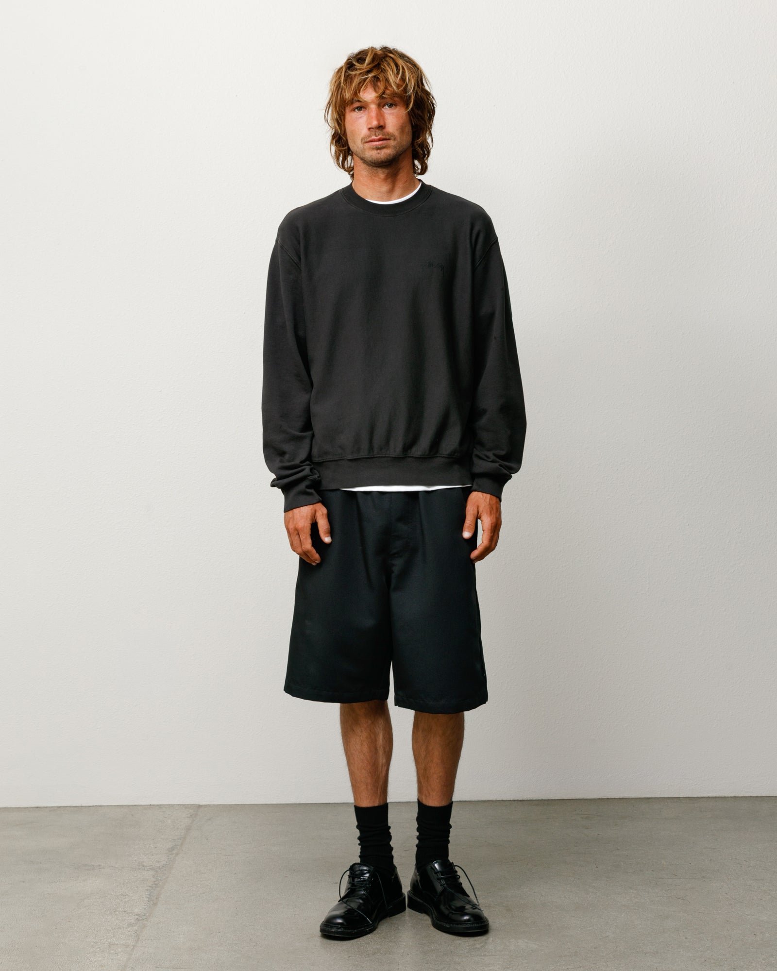 Baggy Beach Short in Black