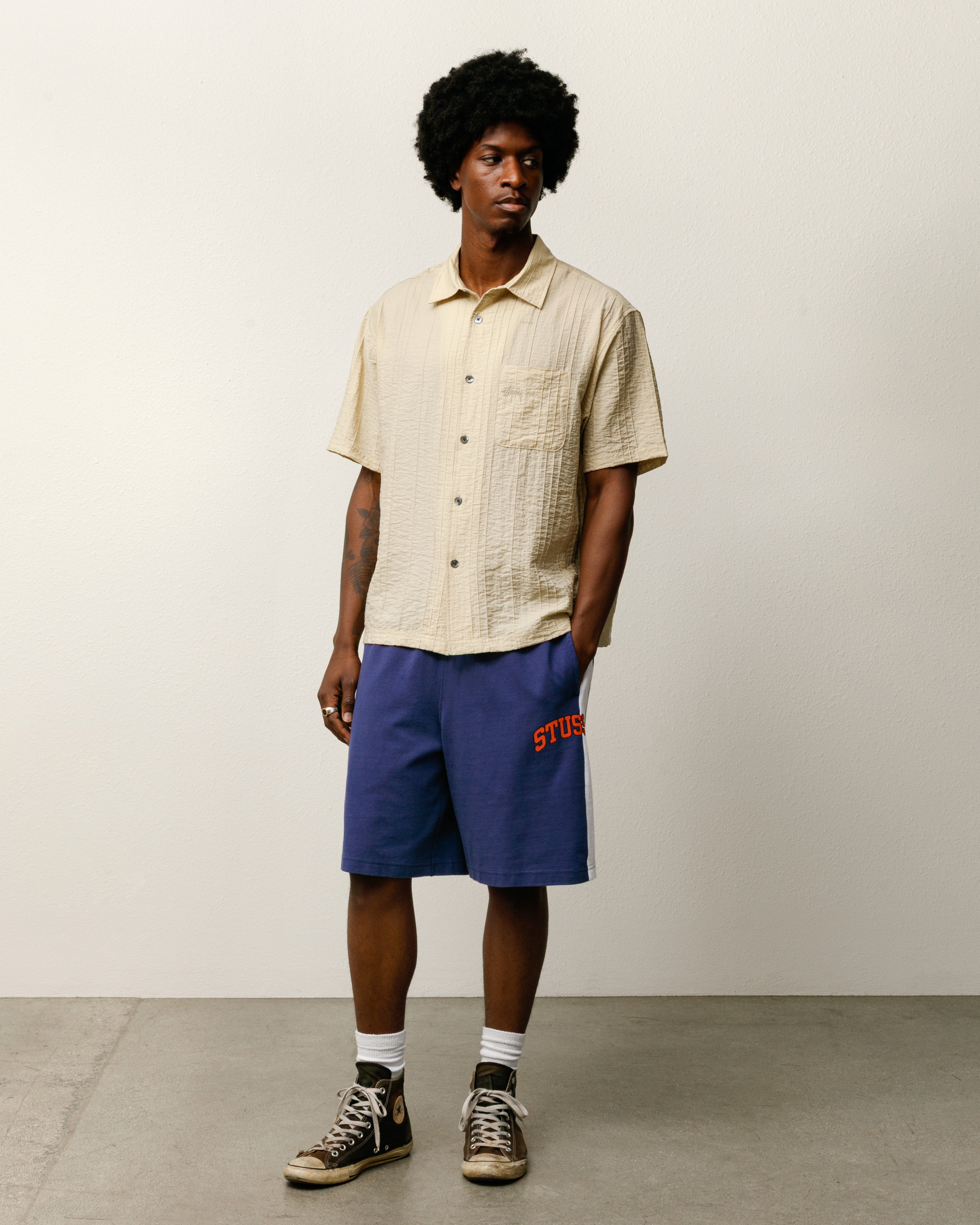 Stripe Jersey Short – Blue | Shorts & Trunks | Stüssy