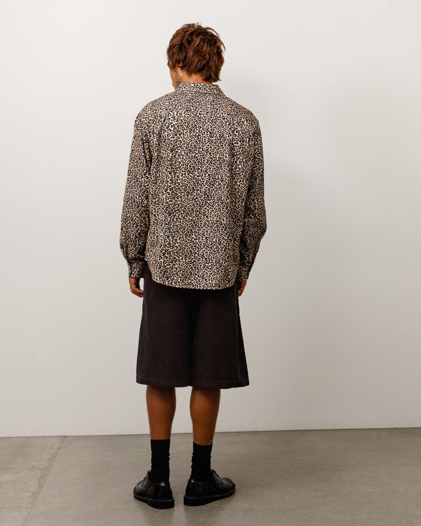 Baggy Twill Cord Beach Short - Black | Shorts & Trunks | Stüssy