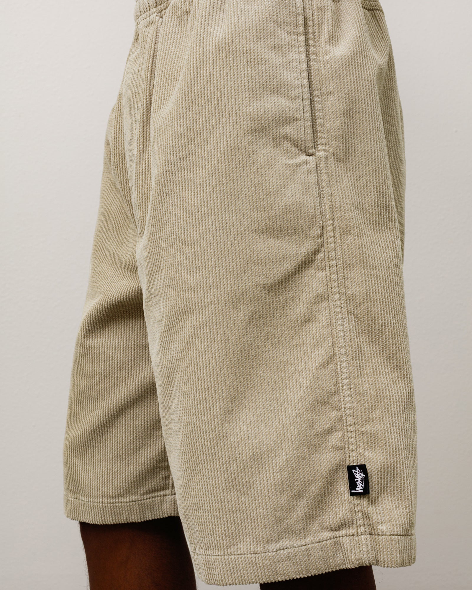 Baggy Twill Cord Beach Short - Khaki | Shorts & Trunks | Stüssy